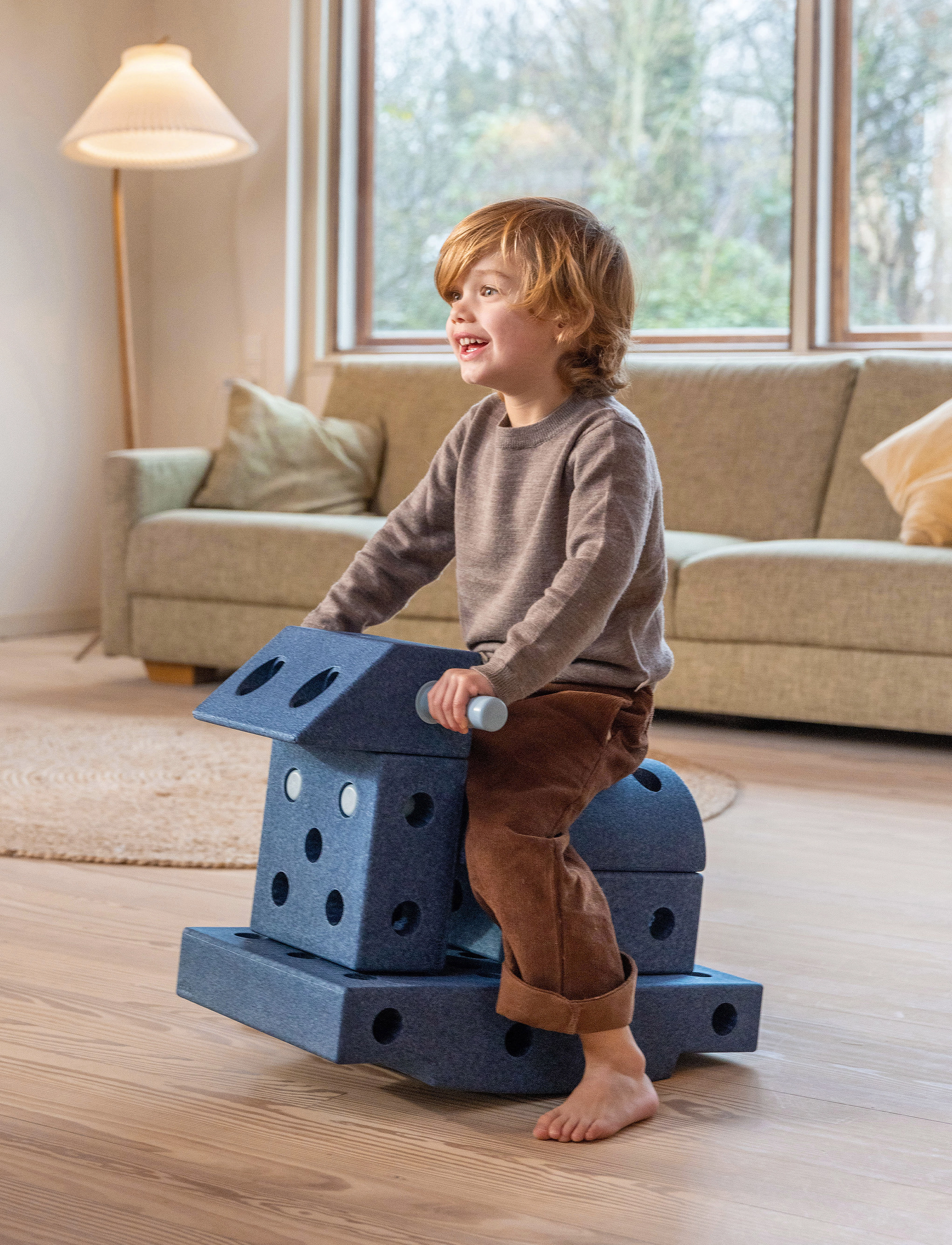 MODU - Explorer Set - barn - deep blue / sky blue - 5