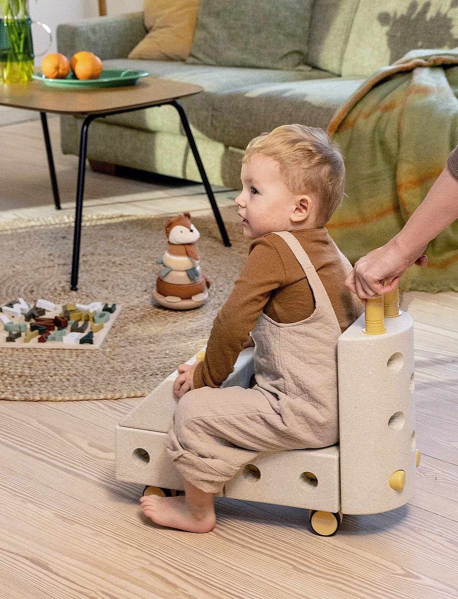 MODU - Explorer Set - Þroskaleikföng - sand grey / honey yellow - 4