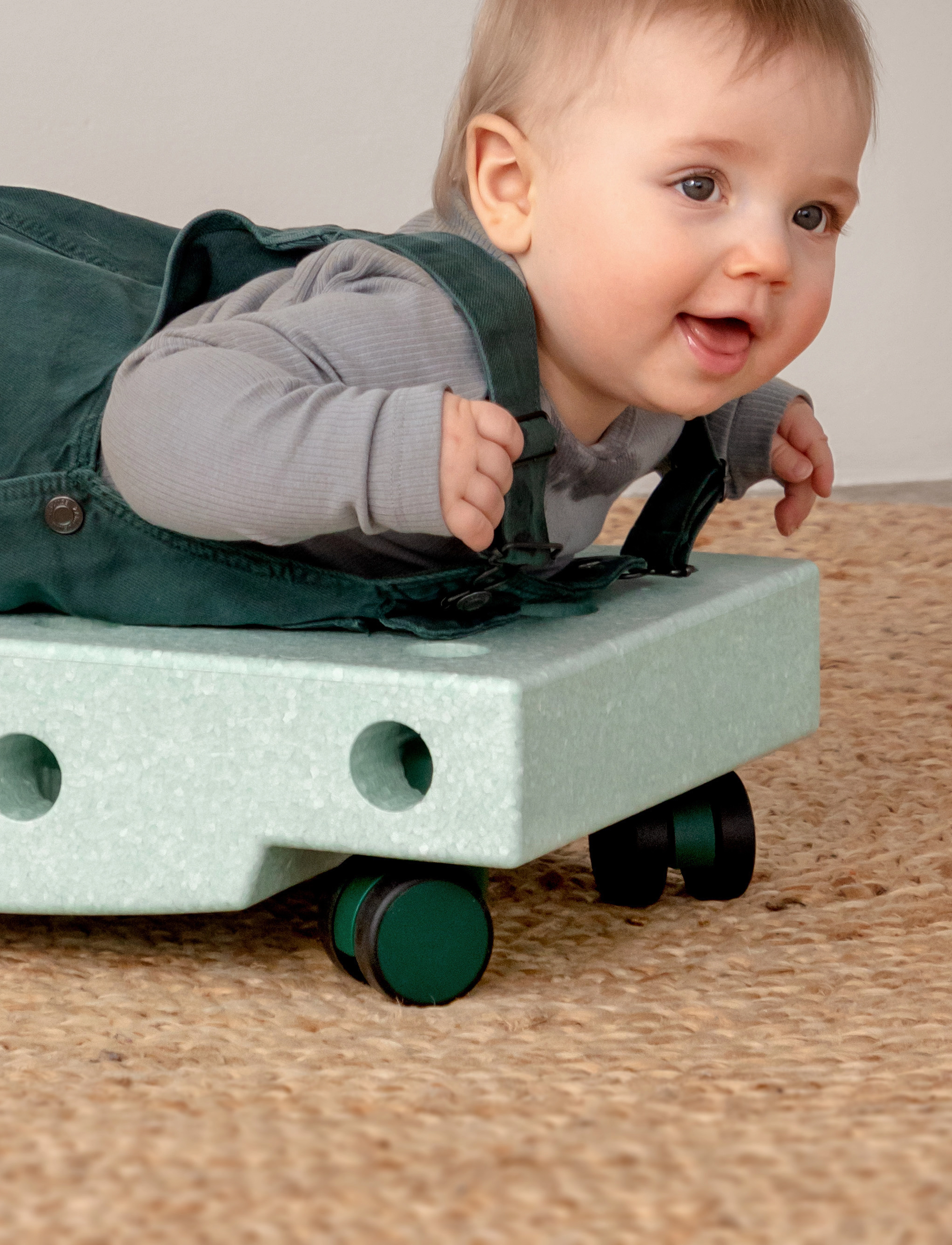 MODU 4X Swirly Wheels, One Size, Green, Legetøj > Motor Skills Legetøj, Børn
