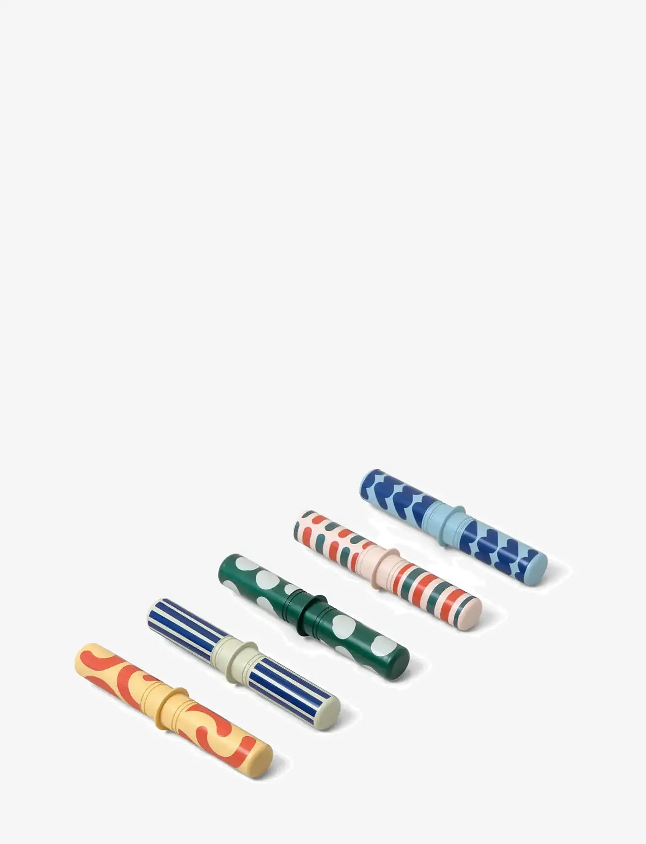 MODU - 5x Rattle Pegs - skallror - mix - 1