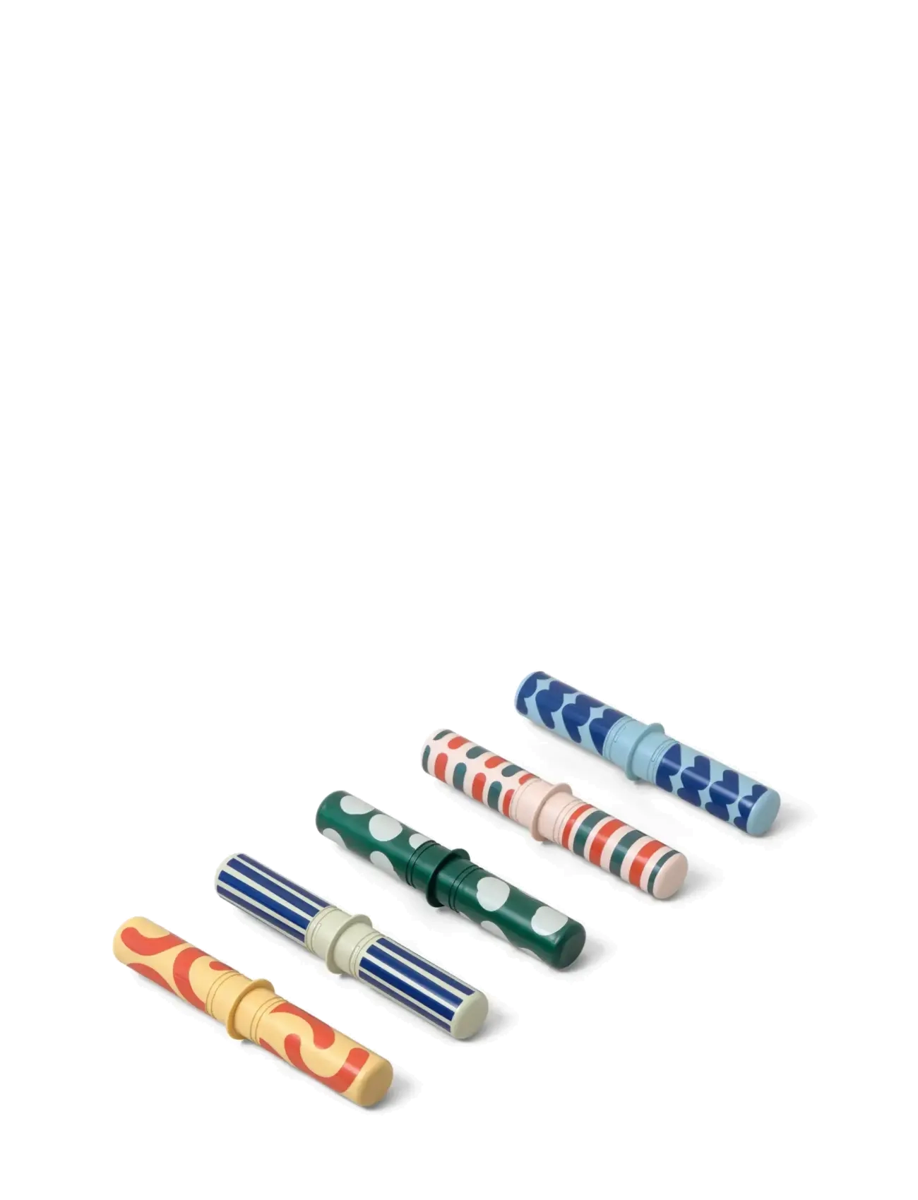 MODU 5x Rattle Pegs - Legetøj - MIX / multi