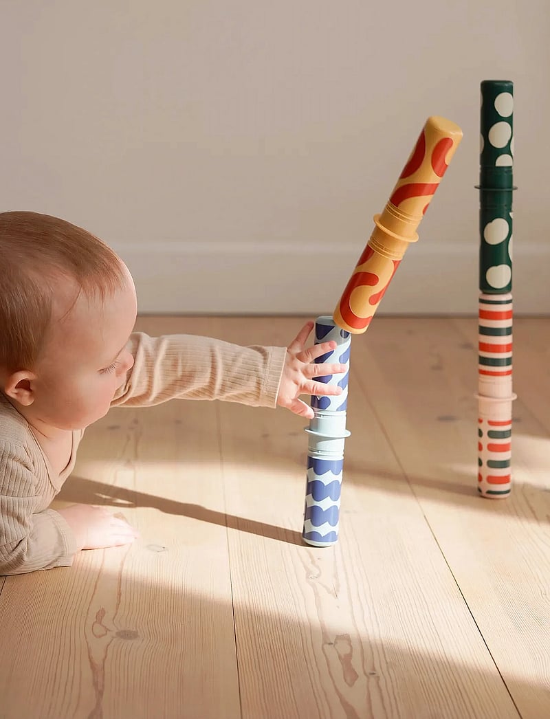 MODU - 5x Rattle Pegs - skallror - mix - 2