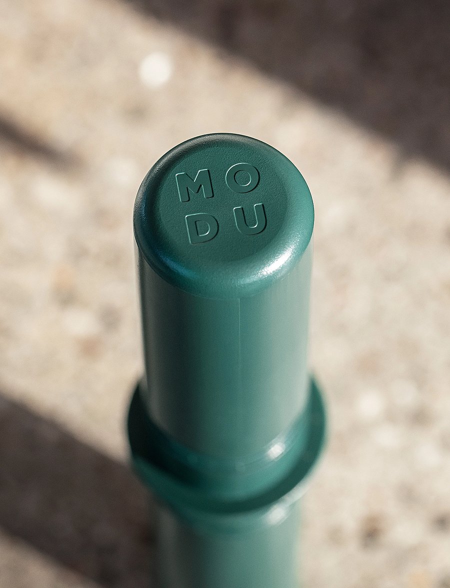 MODU - 8x Connector Pegs - motorikleksaker - forest green - 0