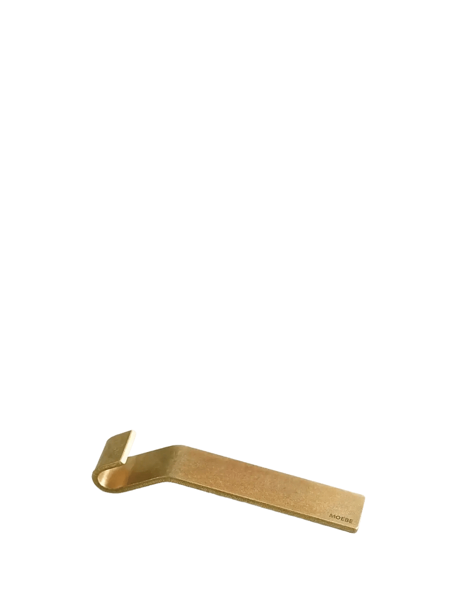 MOEBE - Bottle Opener, Brass - pudeliavajad ja -korgid - brass - 1