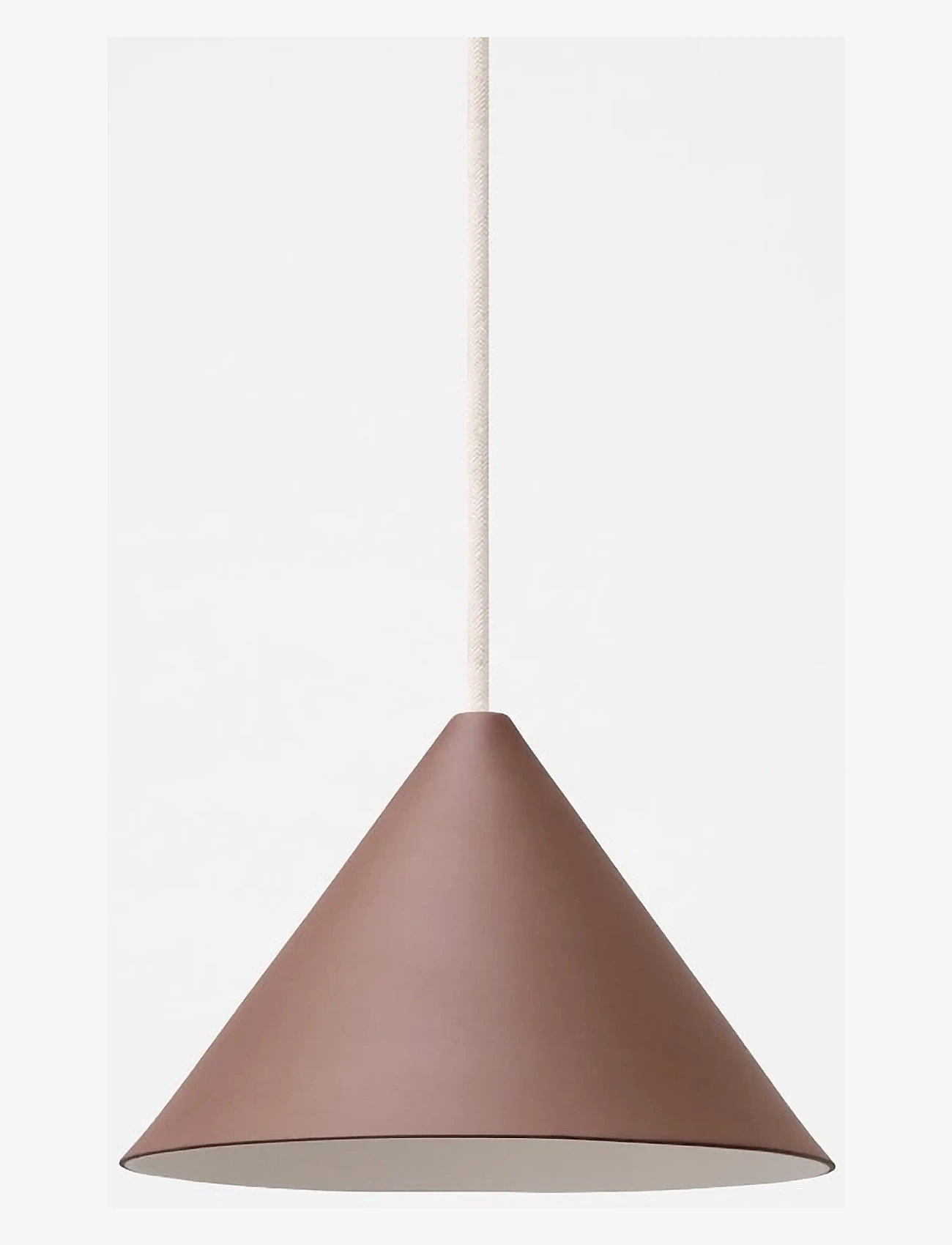 MOEBE - Ceramic Cone Pendant, Umber Brown - pendellampor - umber brown - 1