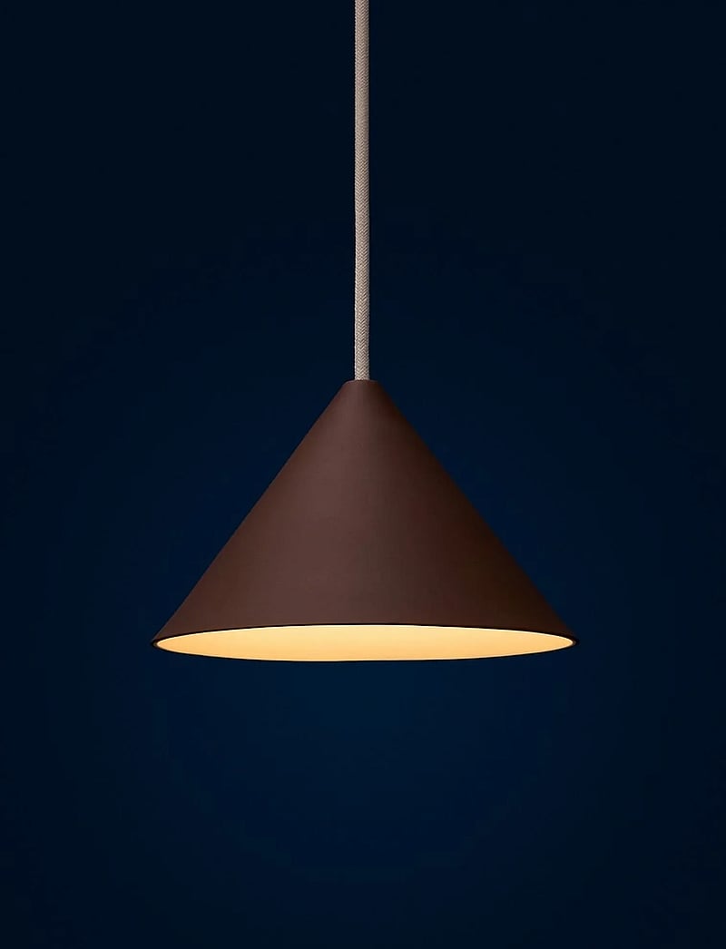 MOEBE - Ceramic Cone Pendant, Umber Brown - rippvalgustid - umber brown - 3