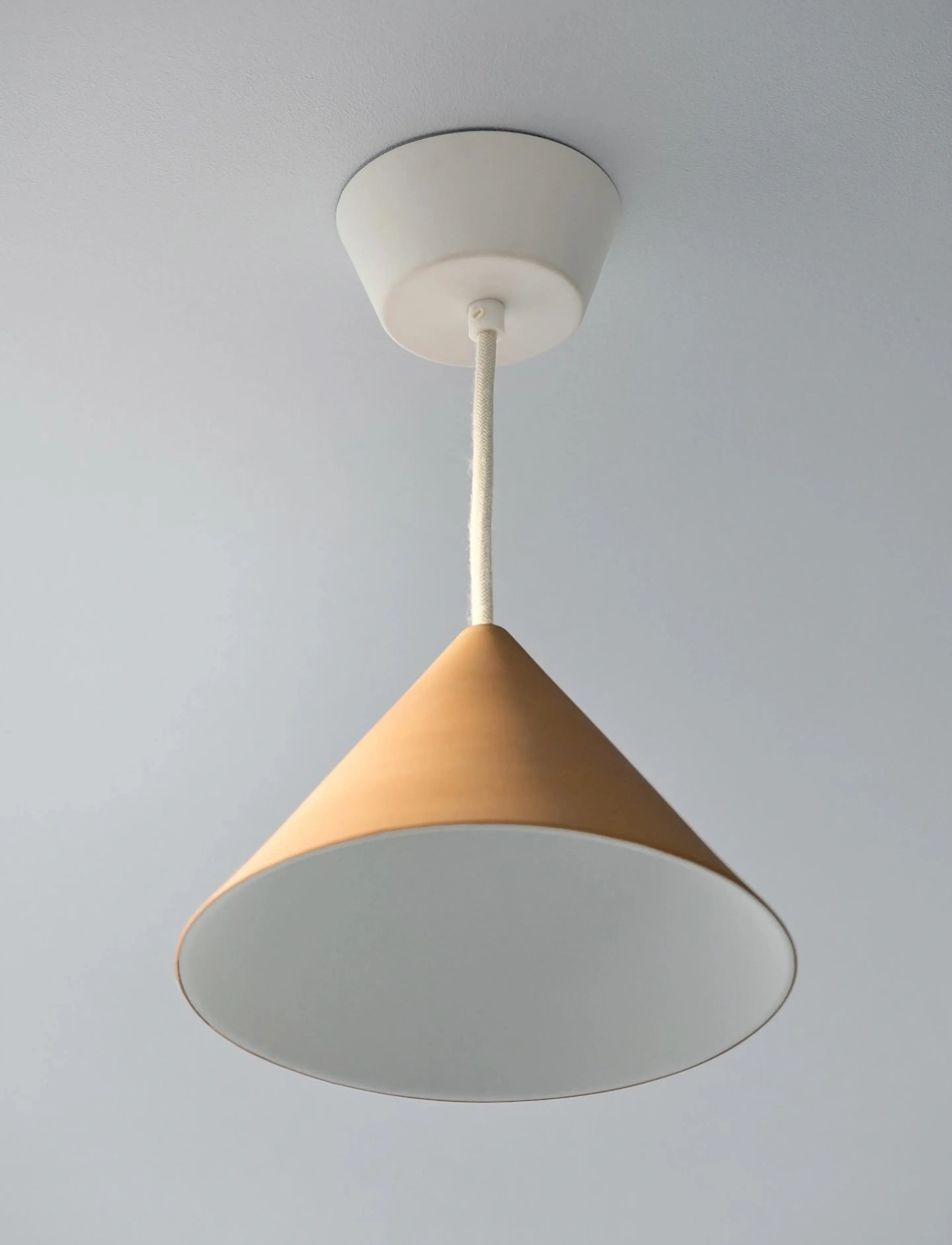 MOEBE Ceramic Ceiling Rose, Basic, White, 3.5X 10X 10 cm, Lighting, Weiß - Lighting Accessories, Homeware