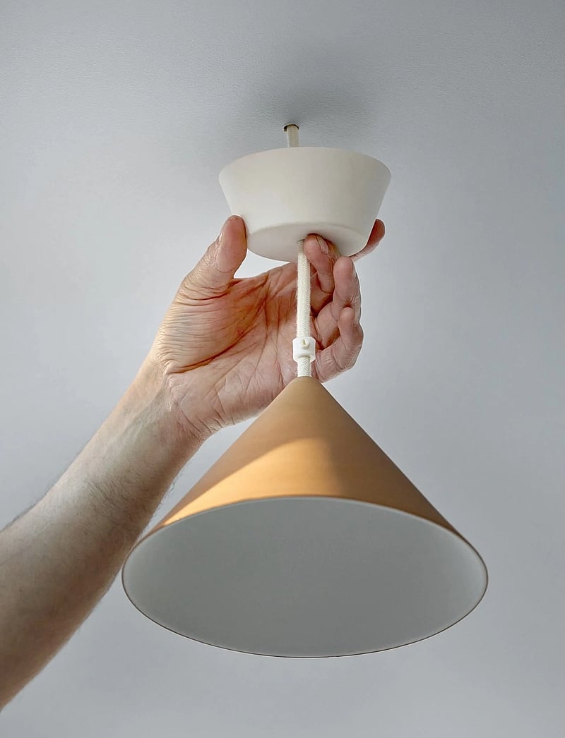 MOEBE - Ceramic Ceiling Rose, Basic, White - valgustustarvikud - white - 3