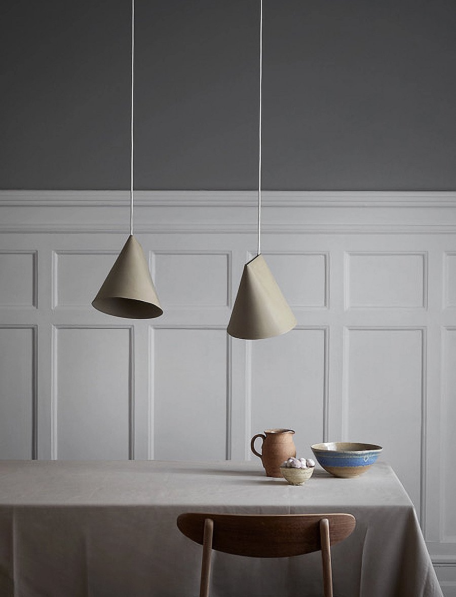 MOEBE - CERAMIC LAMP - pendellampen - olive - 0