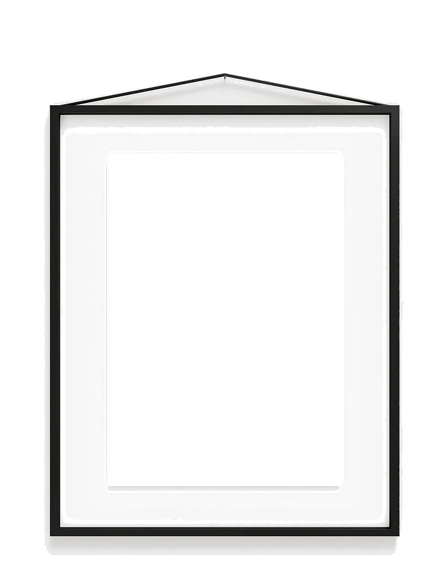 MOEBE - Frame, Black - bilderrahmen - black - 1
