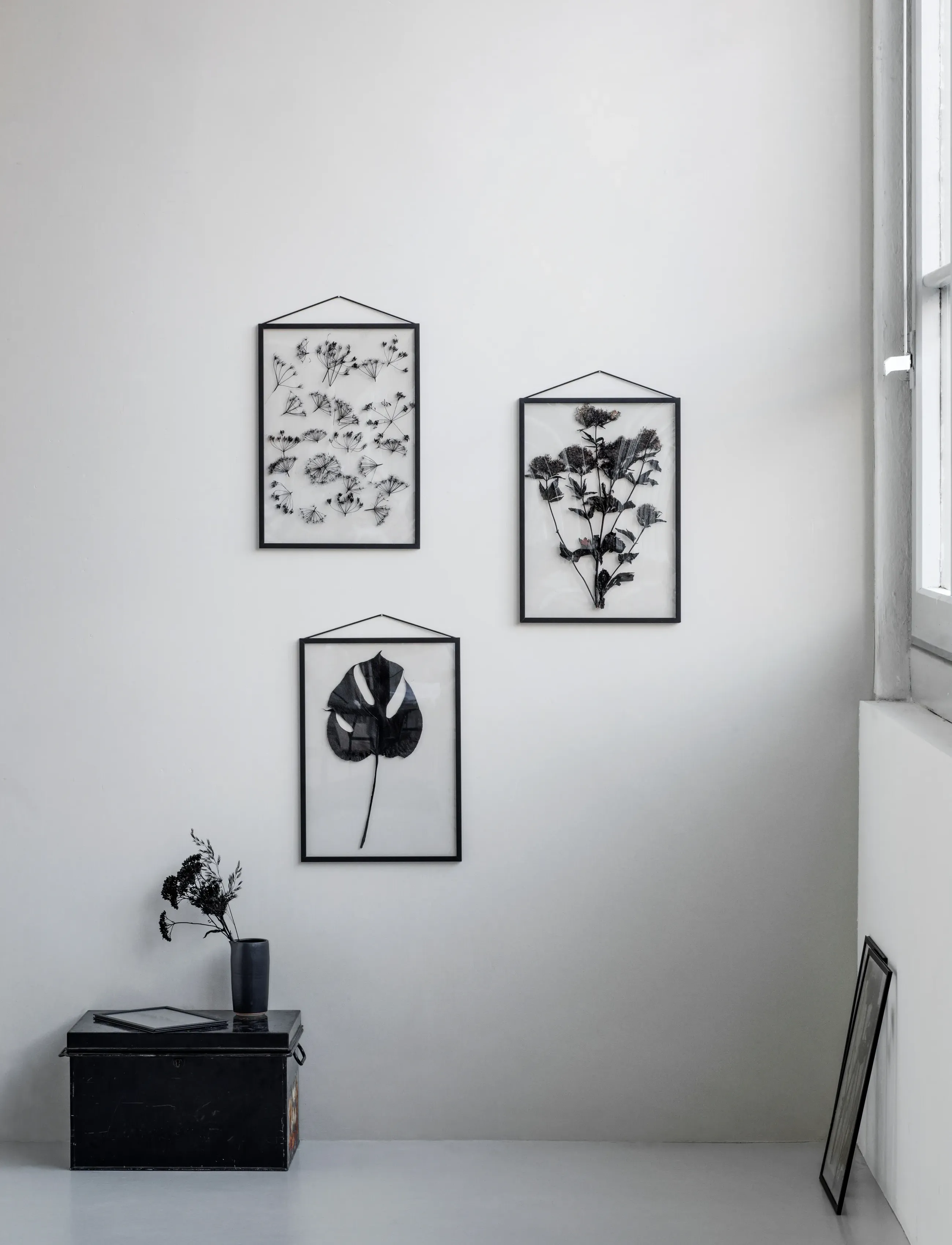 MOEBE Frame, Black, 40X50 cm, Decoration, Schwarz - Frames, Homeware