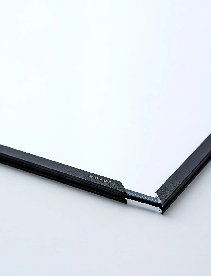 MOEBE - Frame, Black - bilderrahmen - black - 3