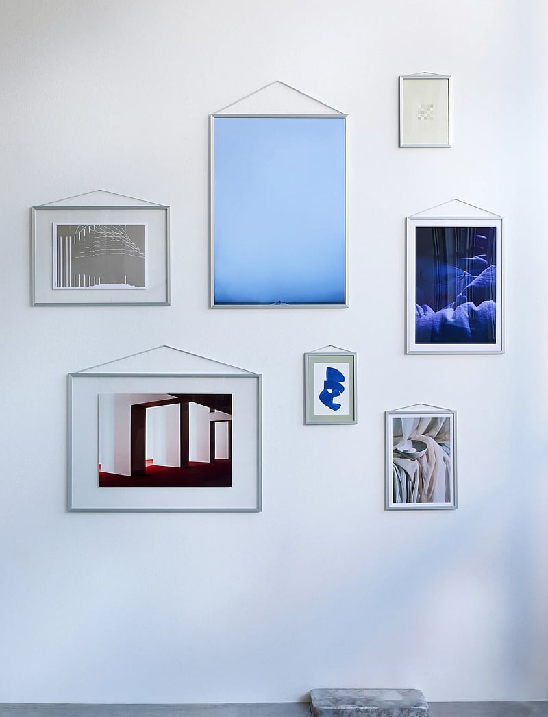 MOEBE - Frame, Brushed Aluminium, A2 - bilderrahmen - aluminium - 1