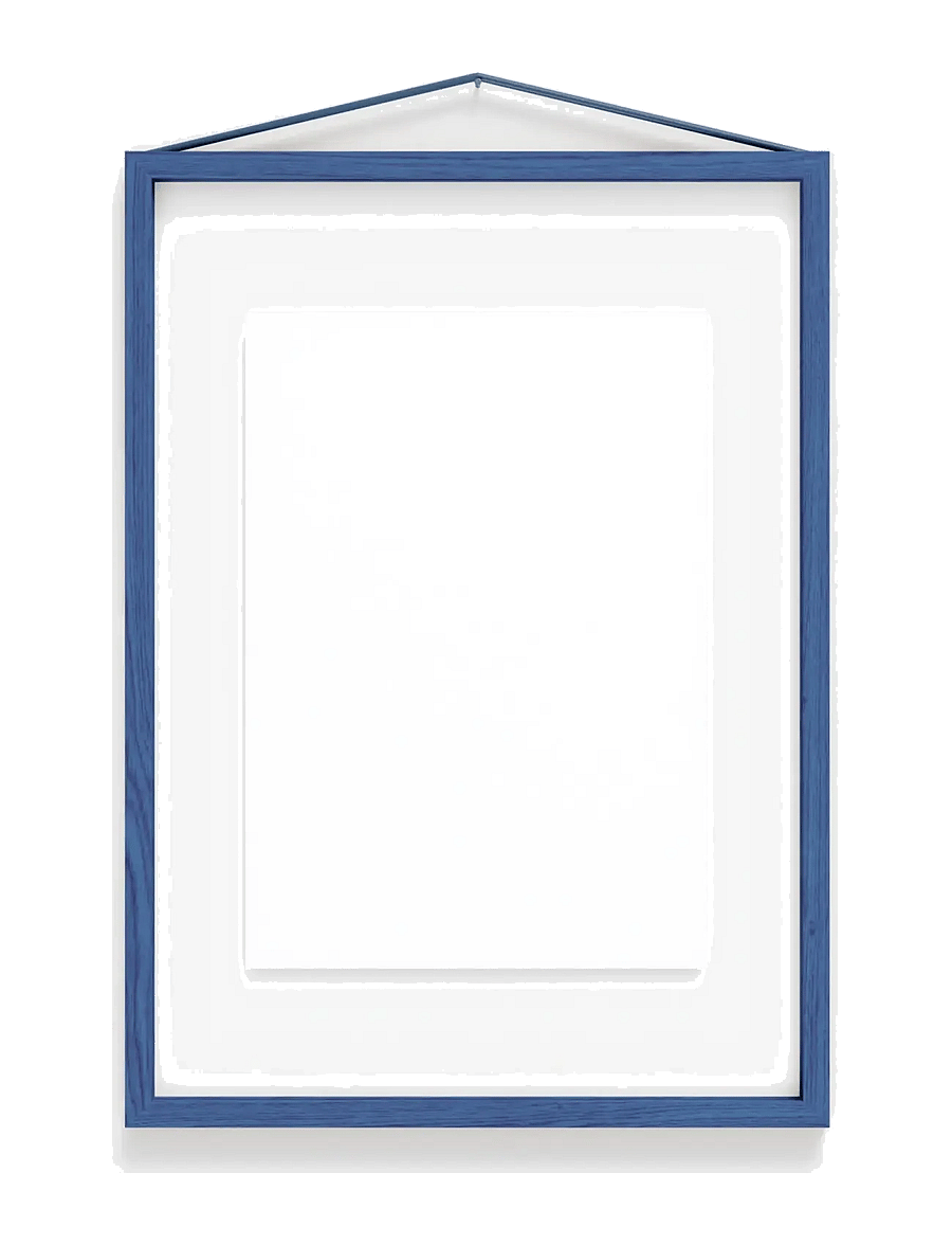 MOEBE - Frame, Blue Stained, A4 (FSC 100%) - bilderrahmen - blue - 1