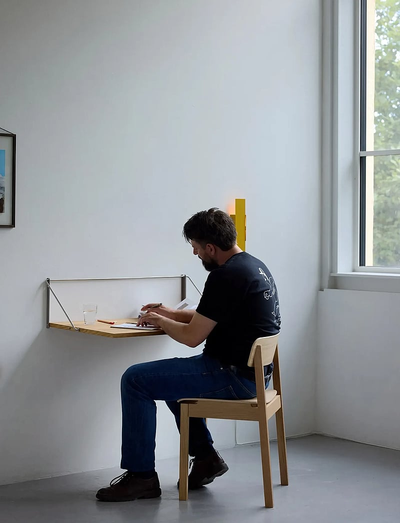 MOEBE - Fold-out Desk - lauad - smoked oak - 4