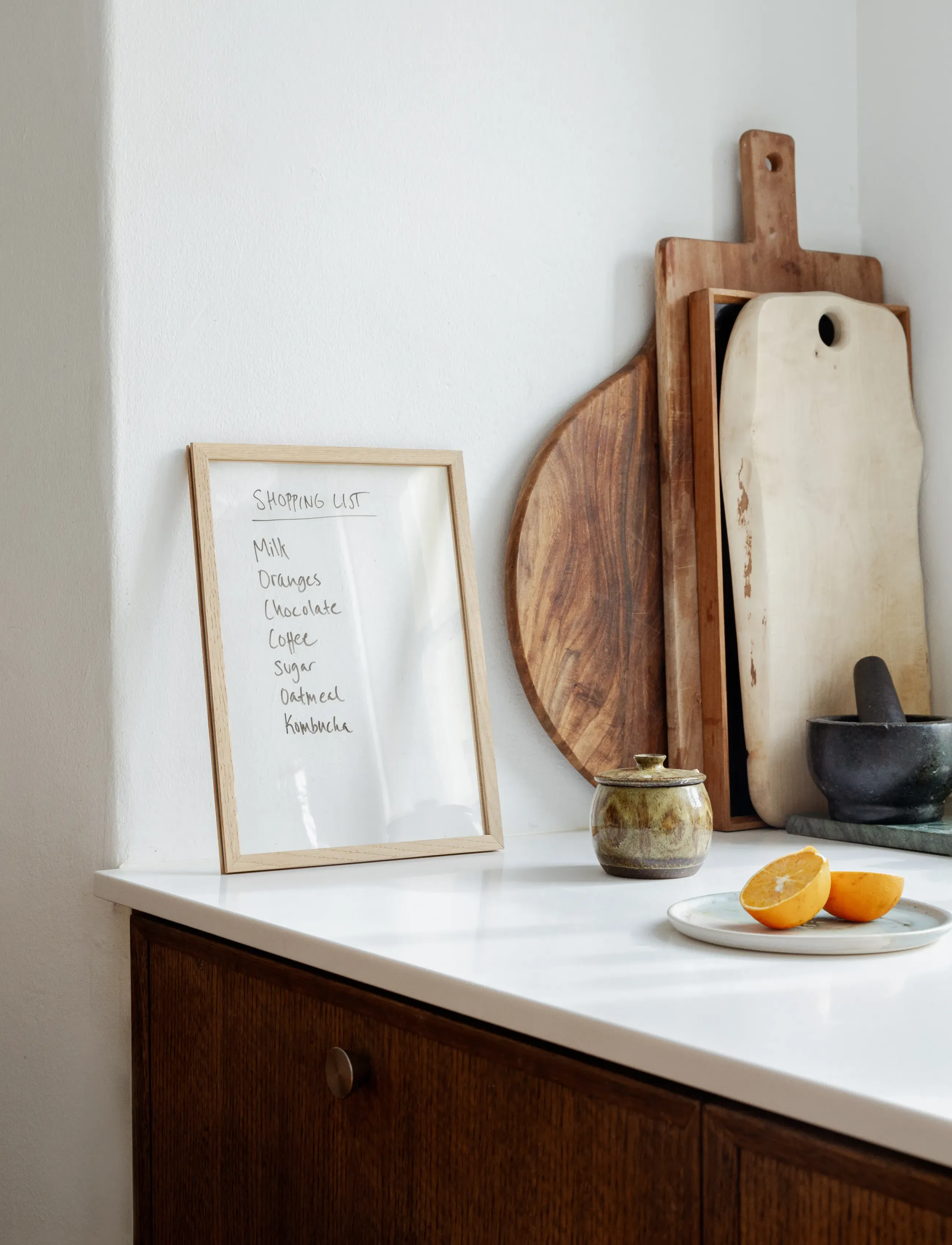 MOEBE Frame, Oak (Fsc 100%), 50X70 cm, Decoration, Beige - Frames, Homeware