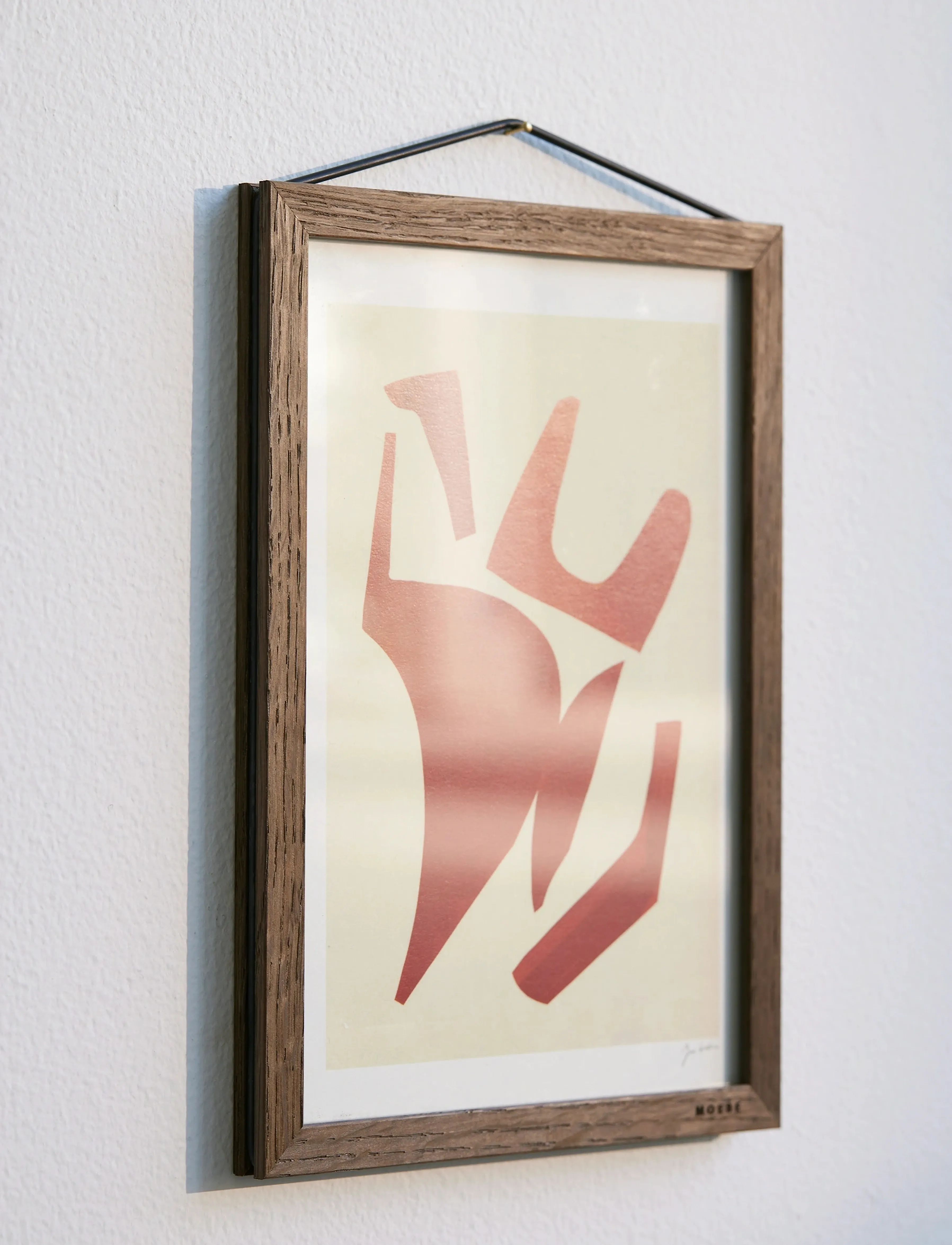 MOEBE Frame, Smoked Oak (Fsc 100%), A5, Brown, Dekoration > Rammer, Unisex