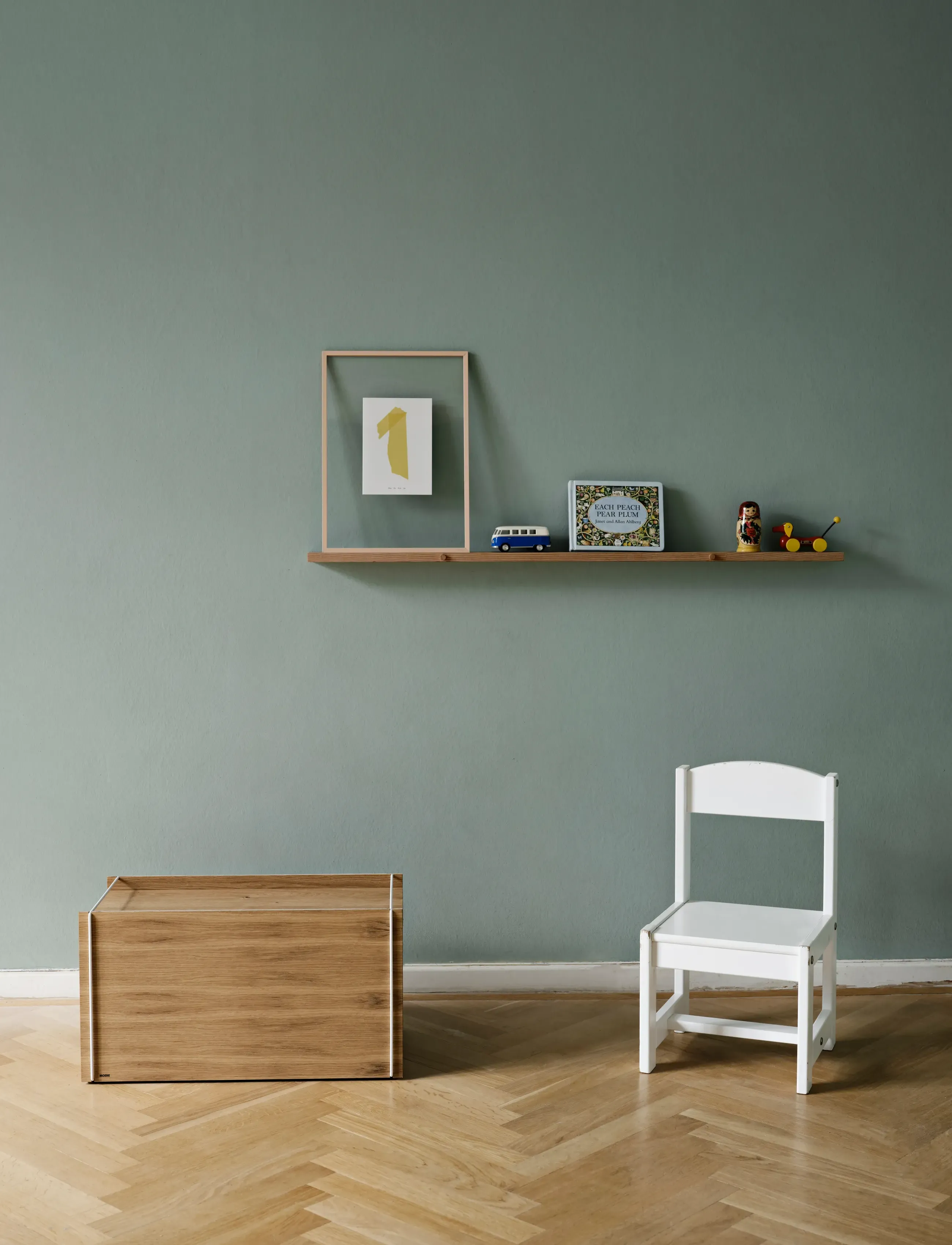 MOEBE - Gallery Shelf, 115, Oak (FSC 100%) - hyllor - oak - 2