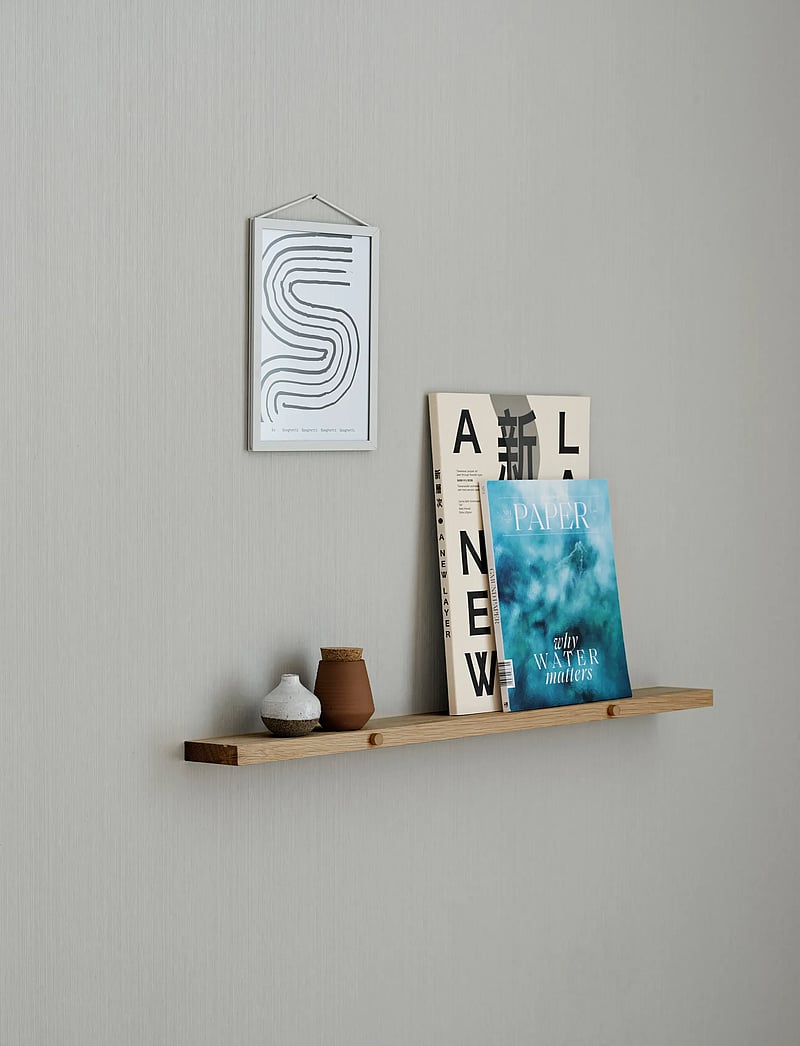 MOEBE - Gallery Shelf, 70, Oak (FSC 100%) - regale und verwahrung - oak - 4