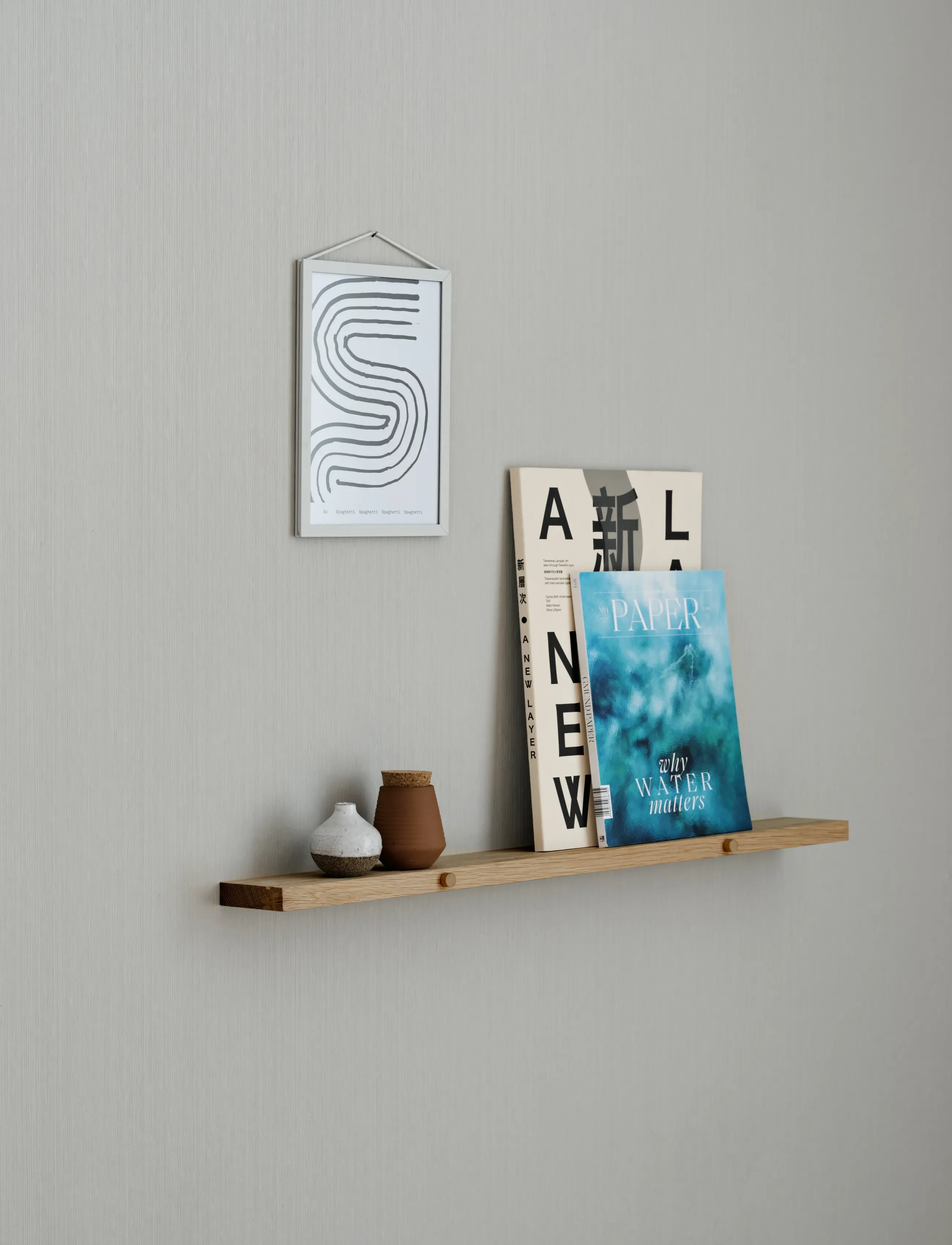 MOEBE - Gallery Shelf, 115, Oak (FSC 100%) - hyllor - oak - 4