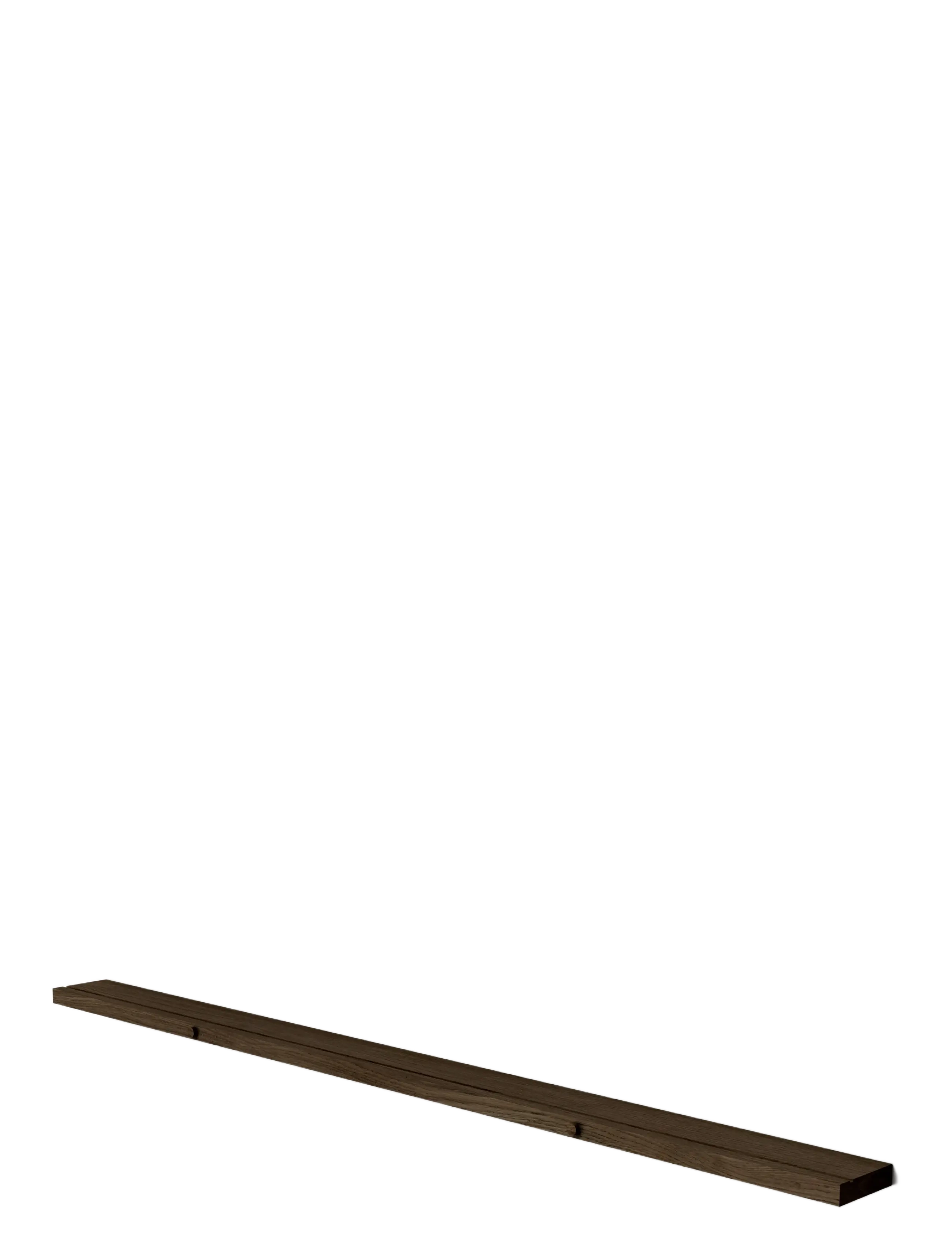 MOEBE Gallery Shelf, 70, Oak (FSC 100%) - Möbler - SMOKED OAK / brown
