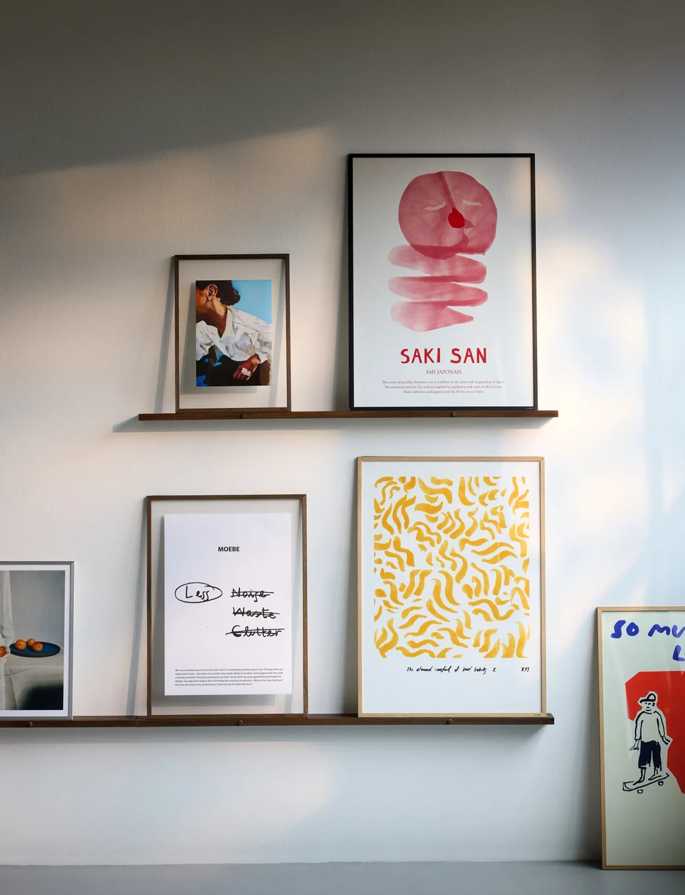 MOEBE - Gallery Shelf, 70, Smoked Oak (FSC 100%) - regale und verwahrung - smoked oak - 1