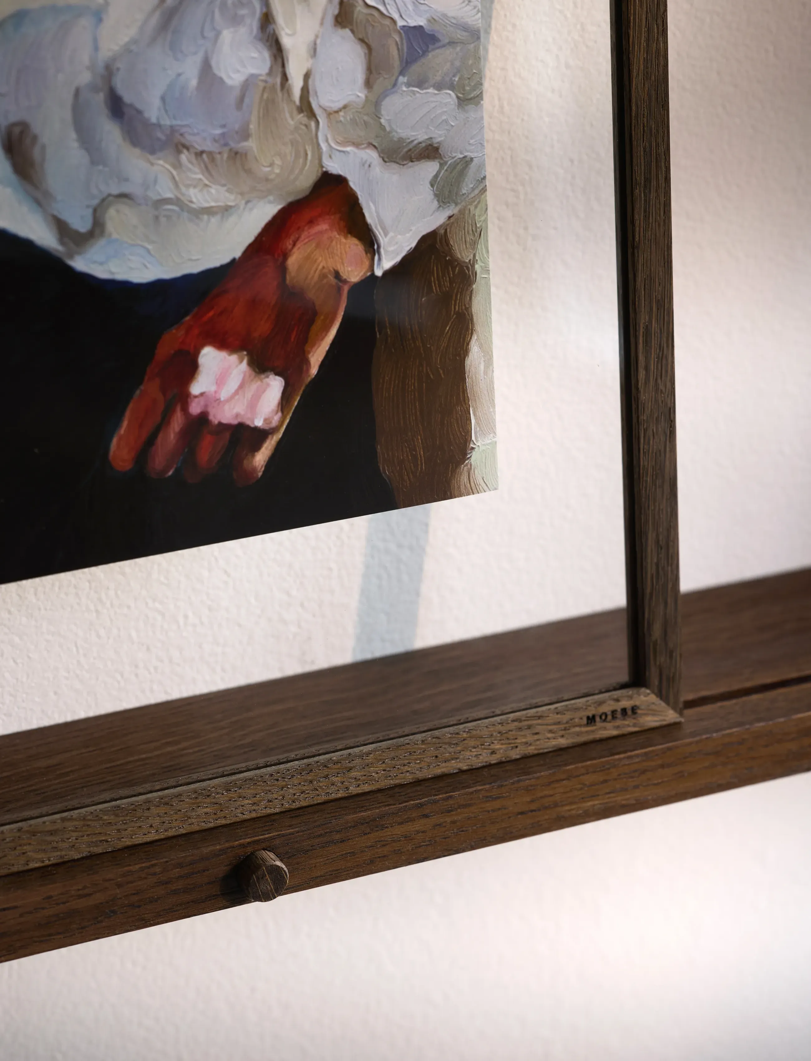MOEBE - Gallery Shelf, 115, Oak (FSC 100%) - regale und verwahrung - smoked oak - 3
