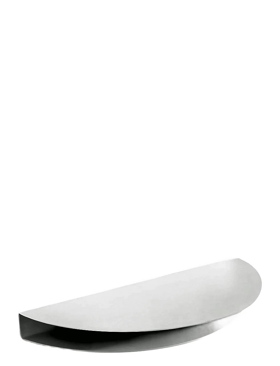 MOEBE - Half Moon Shelf, Stainless Steel, Small - trendid - steel - 0