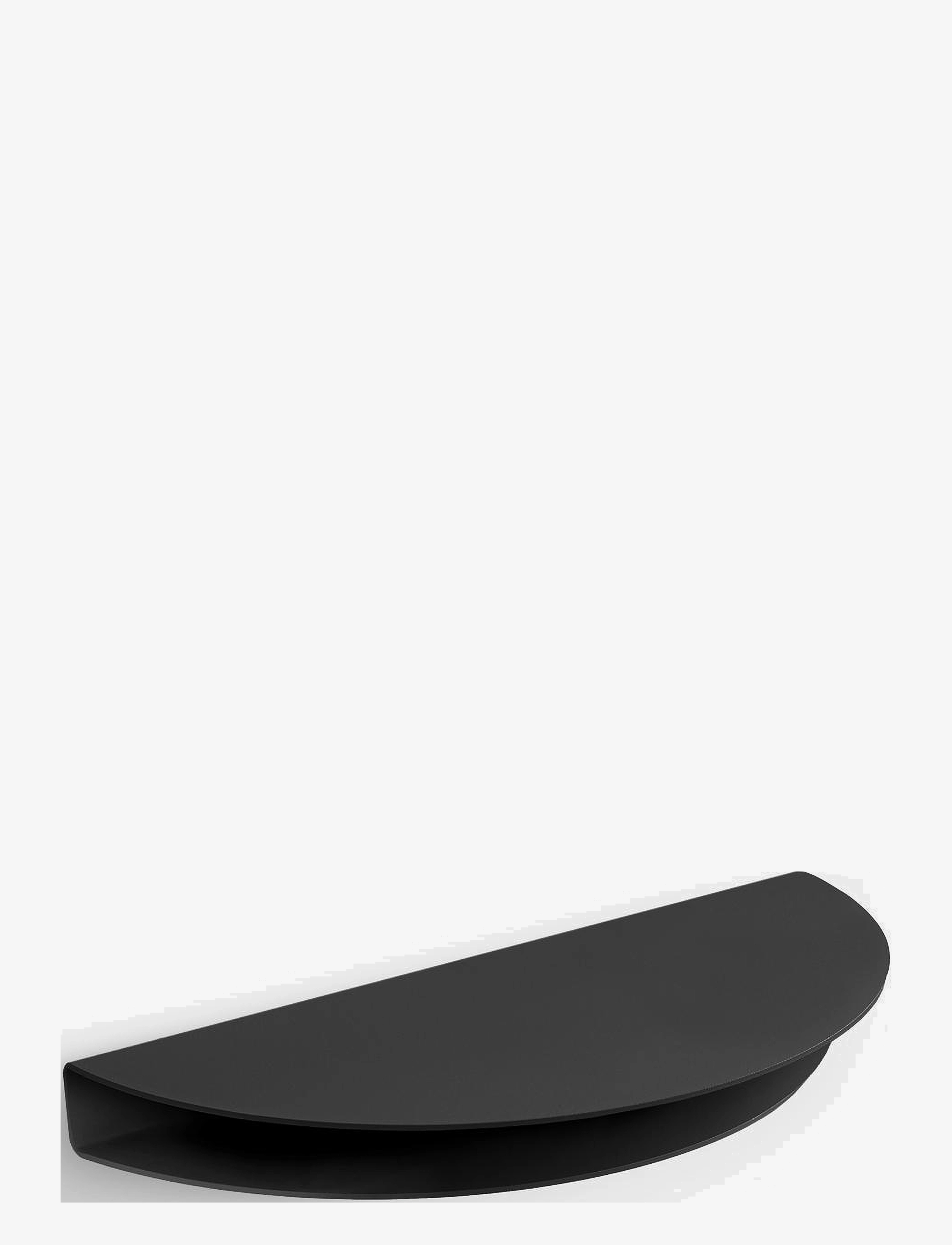 MOEBE Half Moon Shelf, Black, Large, Hylde, Sort, Str: L:40CM