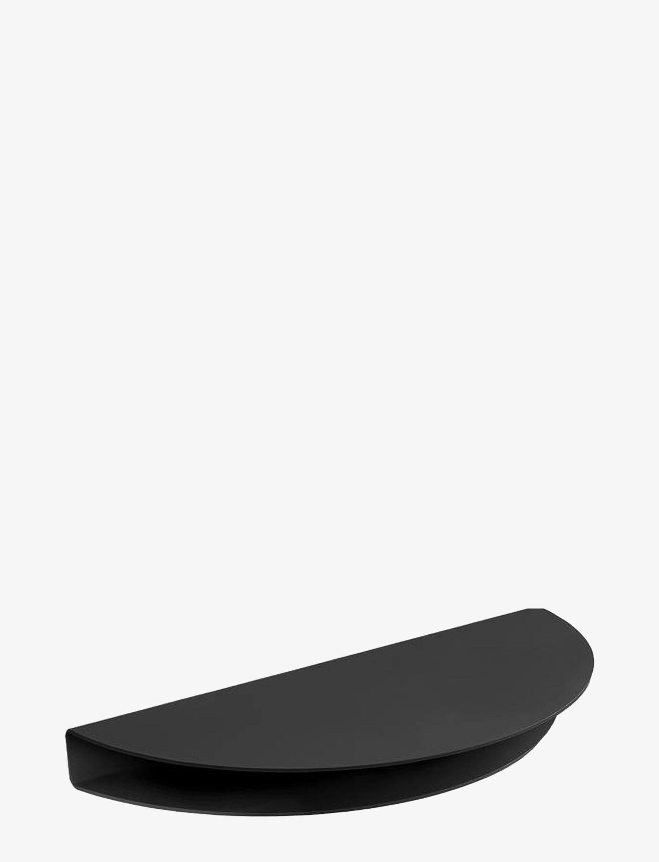 MOEBE Half Moon Shelf, Black, Small, Hylde, Sort, Str: L:24CM