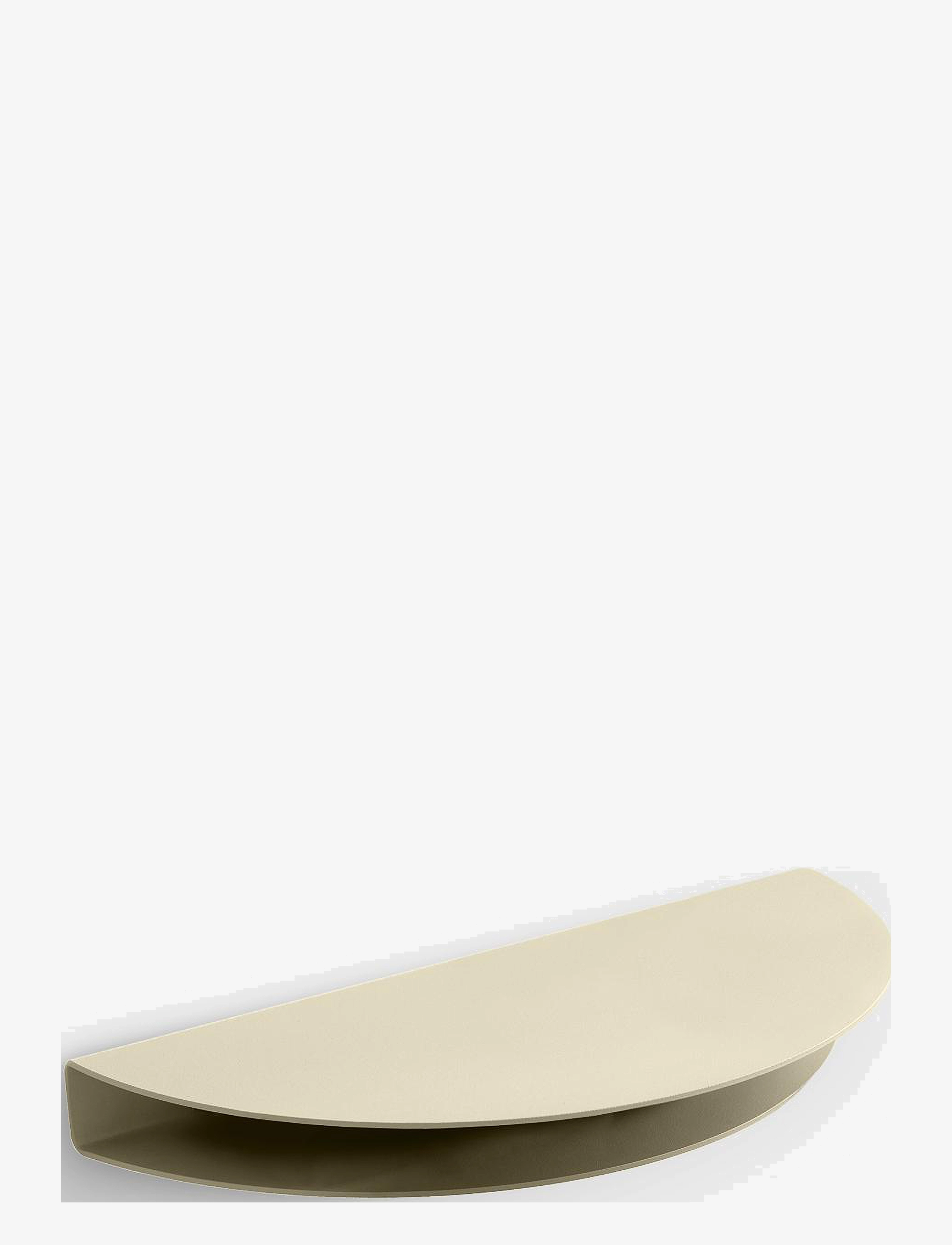 MOEBE Half Moon Shelf, Sand, Large, Hylde, Creme, Str: L:40CM