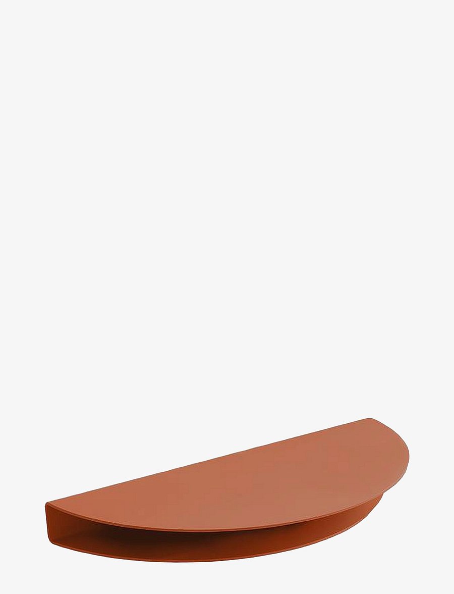 MOEBE - Half Moon Shelf, Terracotta, Small - regale und verwahrung - terracotta - 1