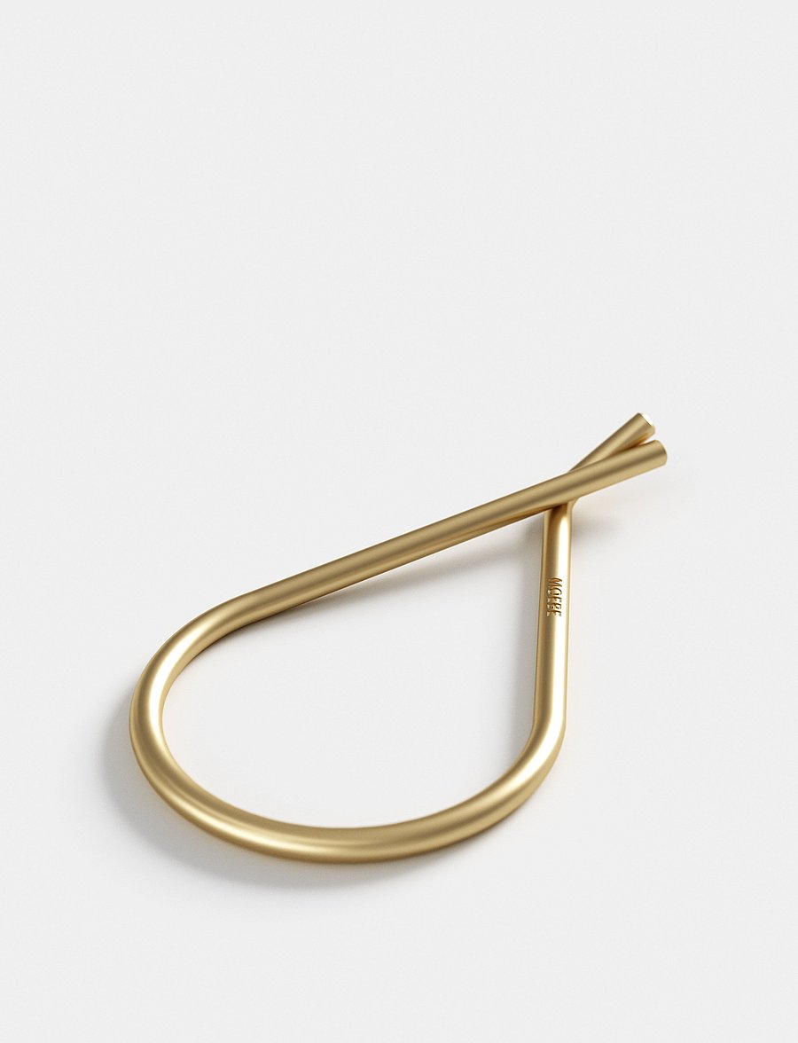 MOEBE - KEY RING - schlüsselanhänger & taschenanhänger - brass - 2