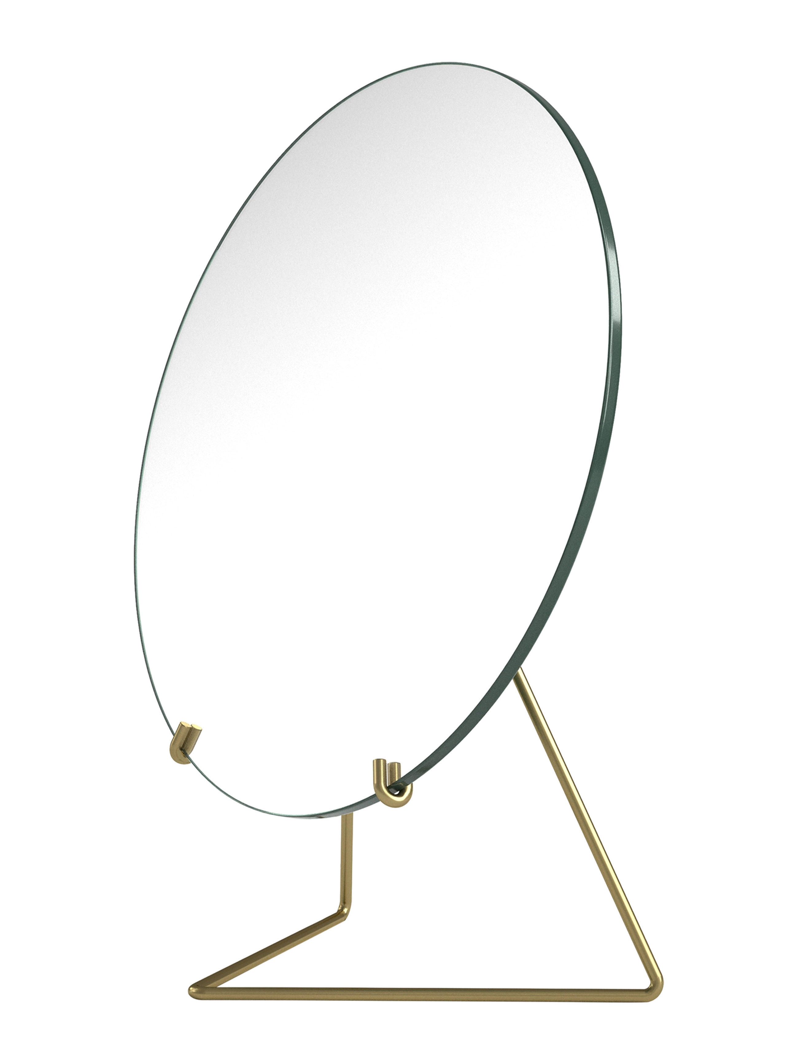 MOEBE Mirror, Badeværelsesspejl, Guld, Str: 23X20X10CM