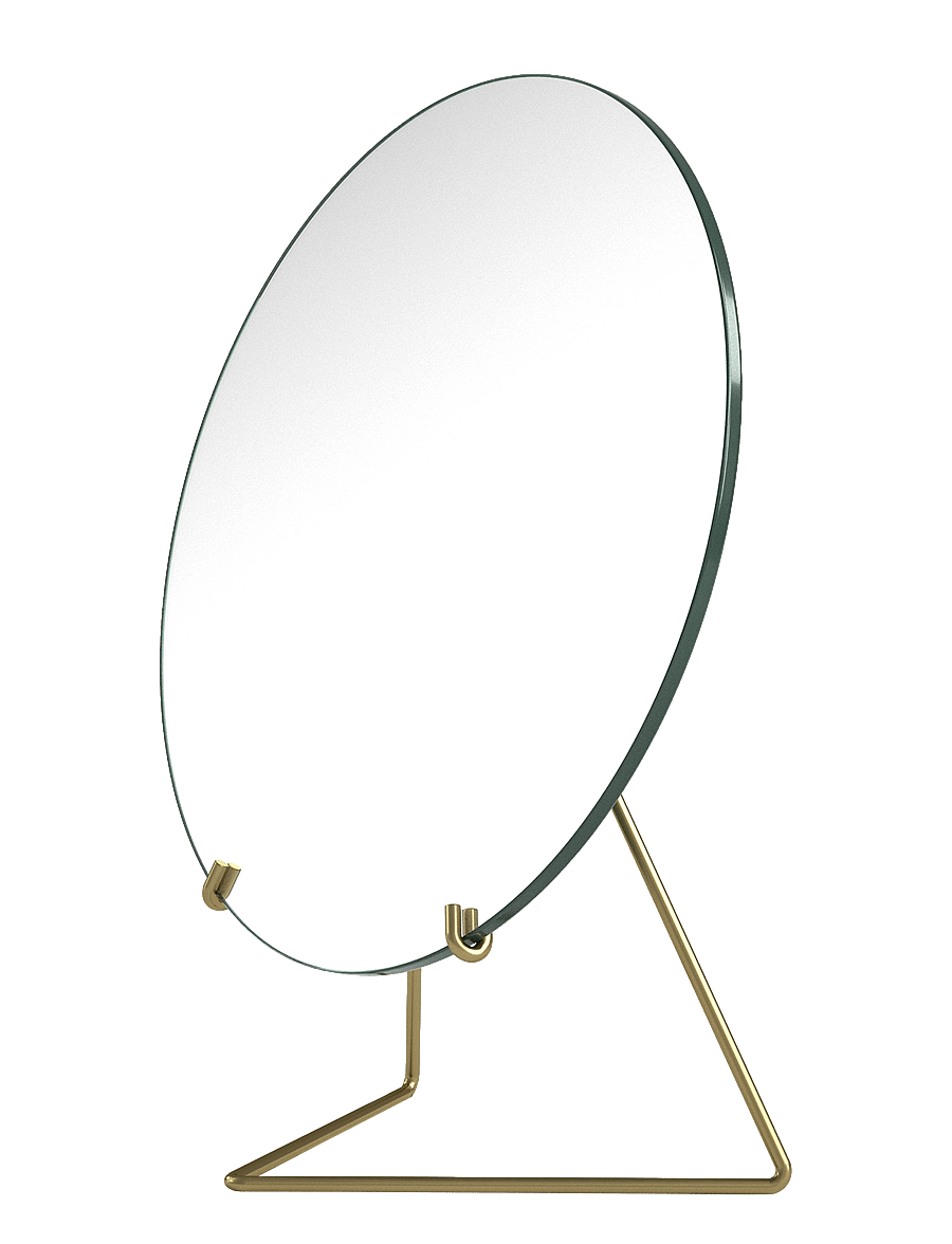 MOEBE - Mirror - vannitoapeeglid - brass - 1