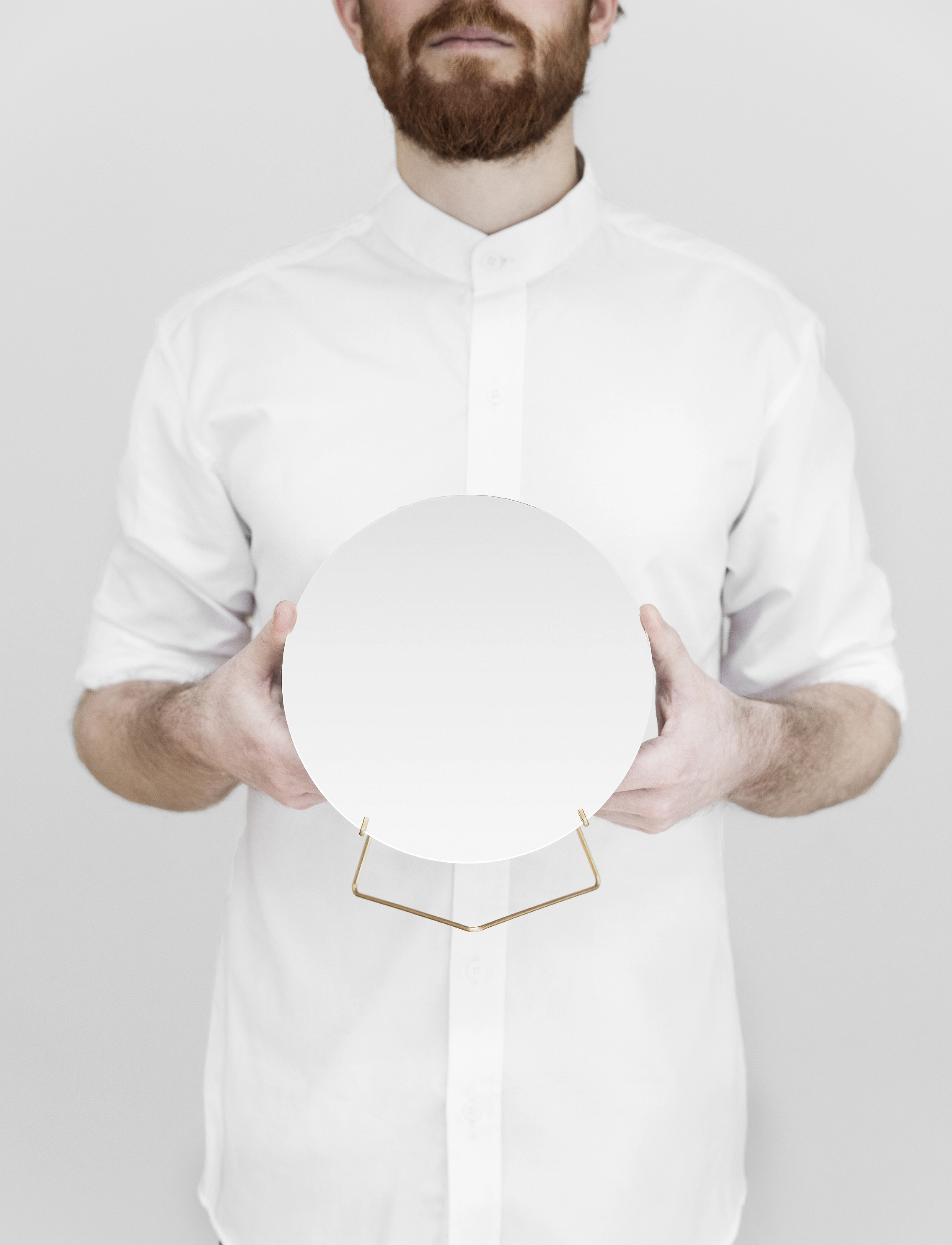 MOEBE Mirror, 23X20X10 cm, Bathroom Interior, Gold - Mirrors, Homeware