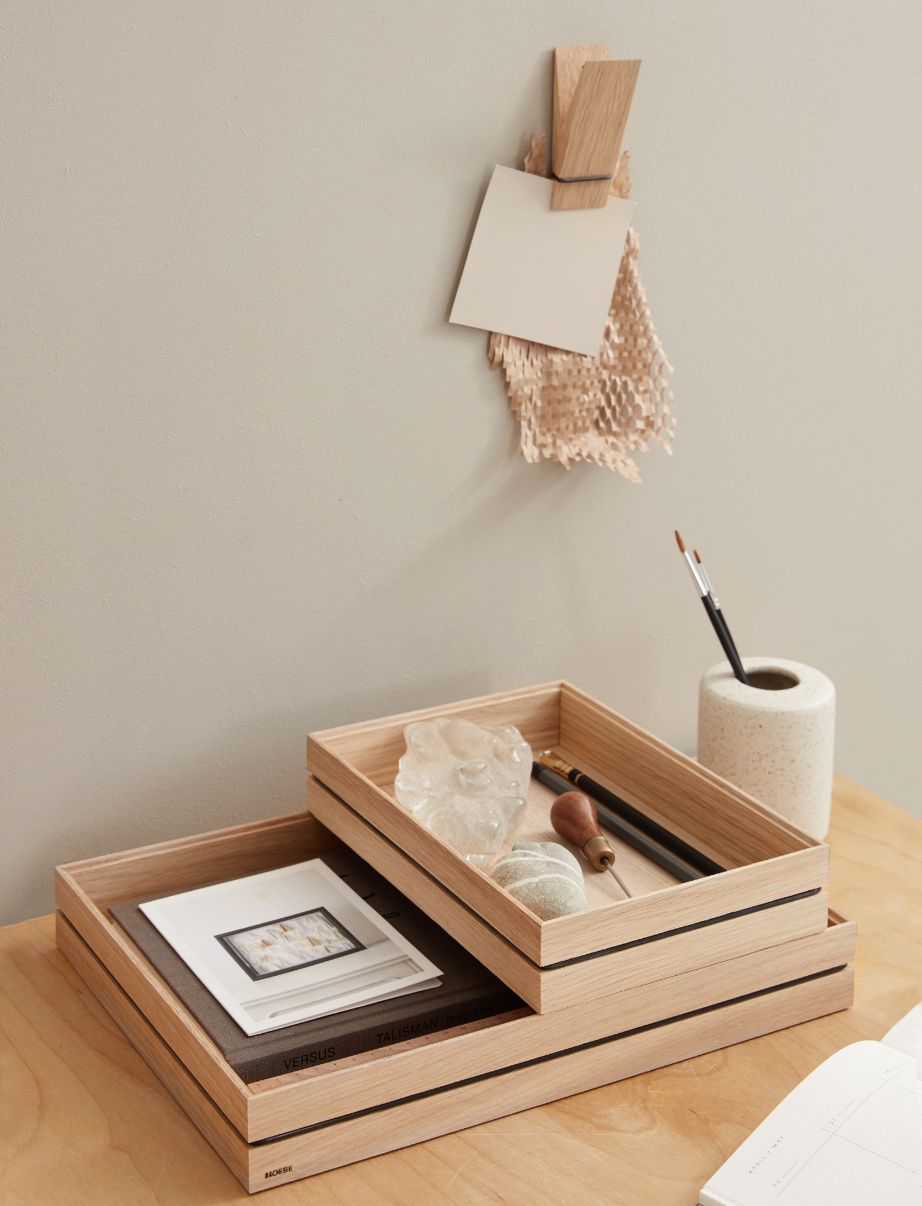 MOEBE Organise, 25X34 cm x 34, Brown, Opbevaring > Minibokse, Unisex