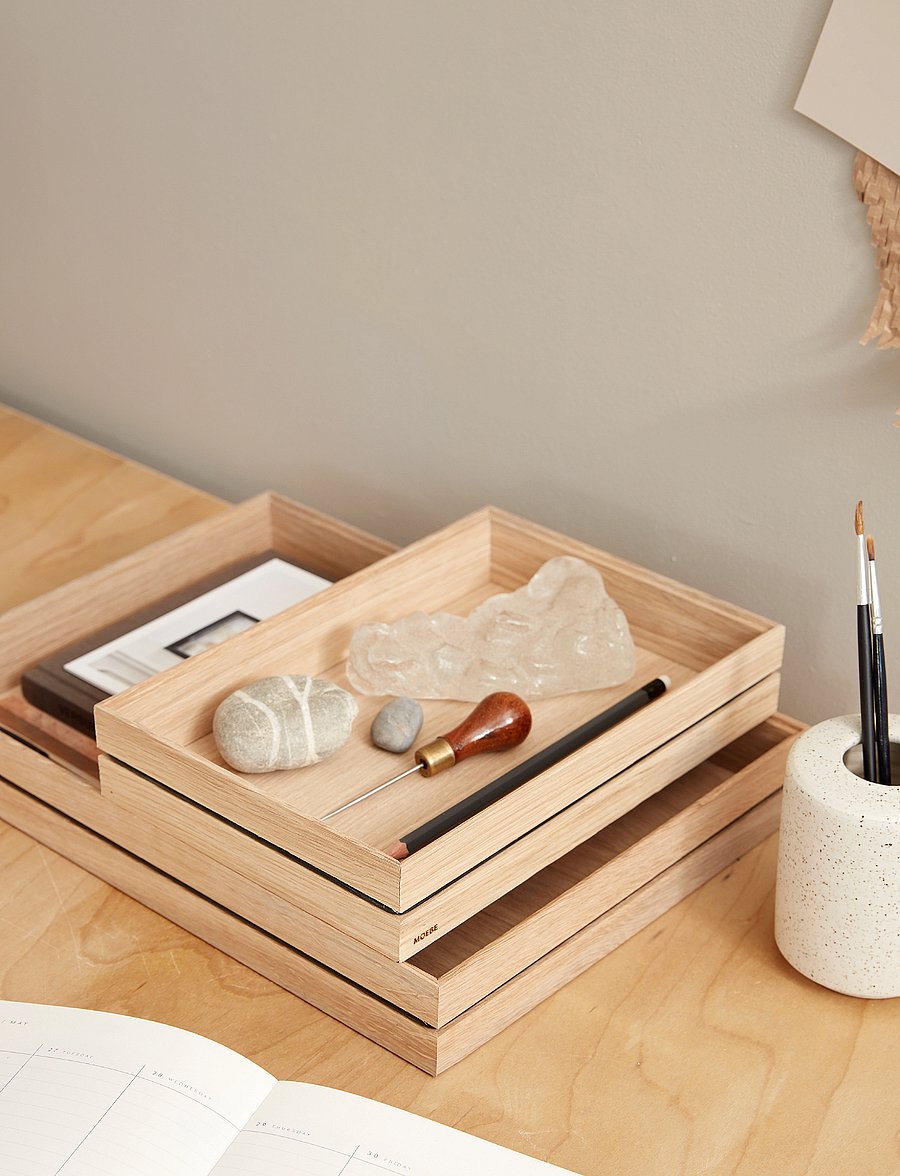 MOEBE - ORGANISE - aufbewahrungsboxen - wood - 2