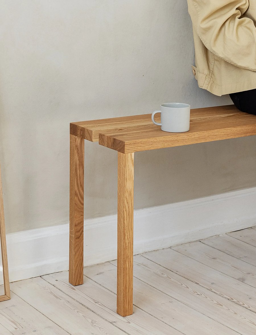 MOEBE - Peg, Bench, Oak (FSC 100%) - hocker & bänke - oak - 4