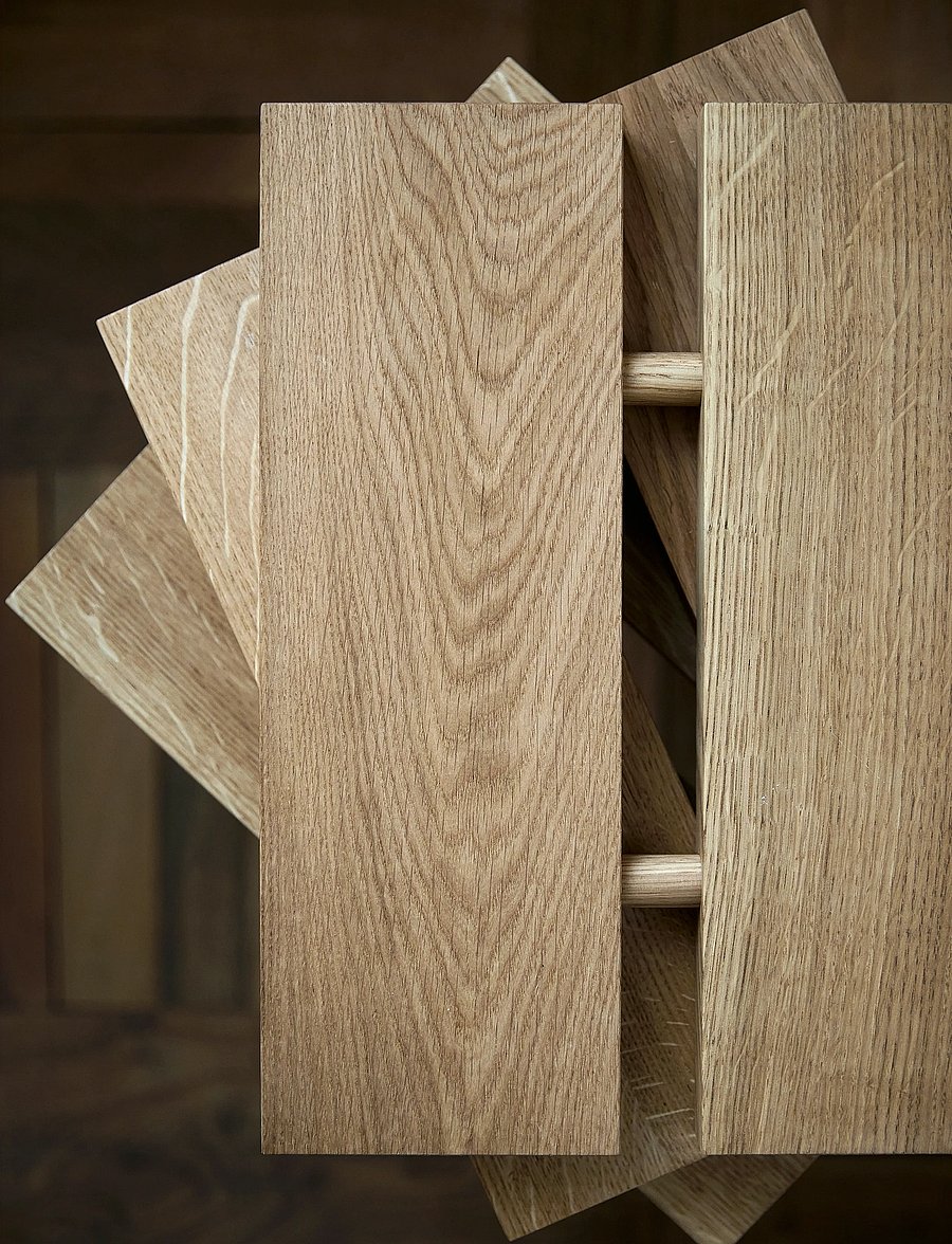 MOEBE - Peg, Stool, Oak (FSC 100%) - hocker & bänke - oak - 3