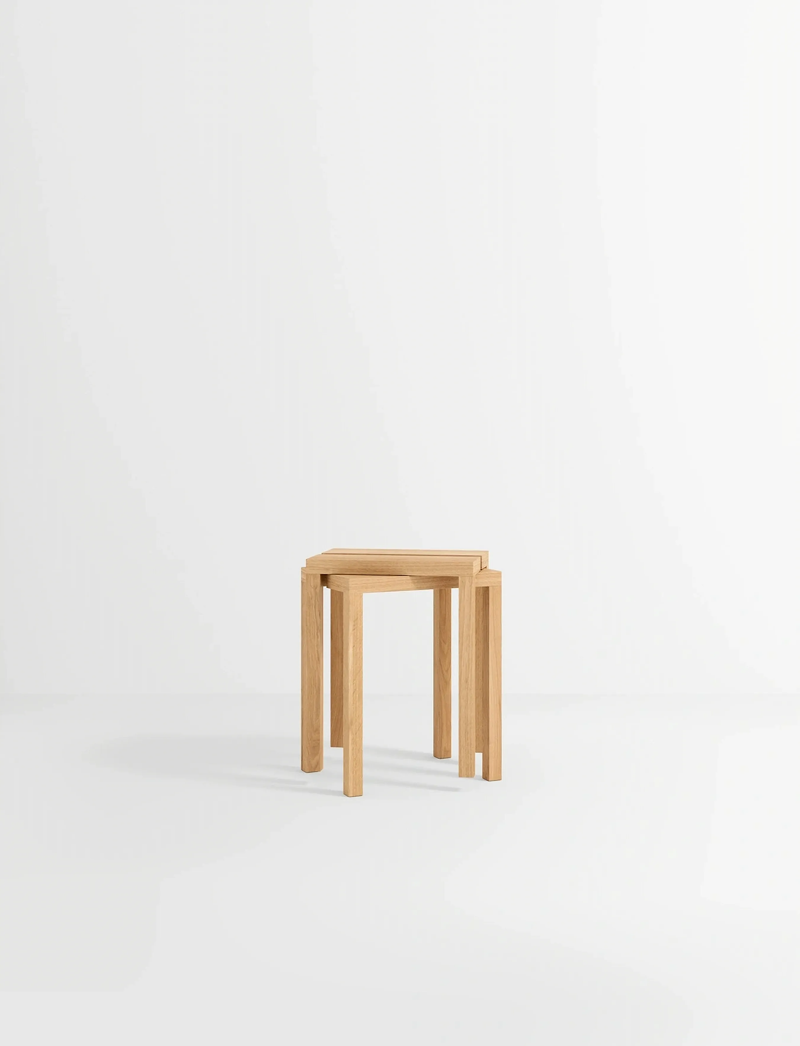 MOEBE - Peg, Stool, Oak (FSC 100%) - jakkarat ja penkit - oak - 5
