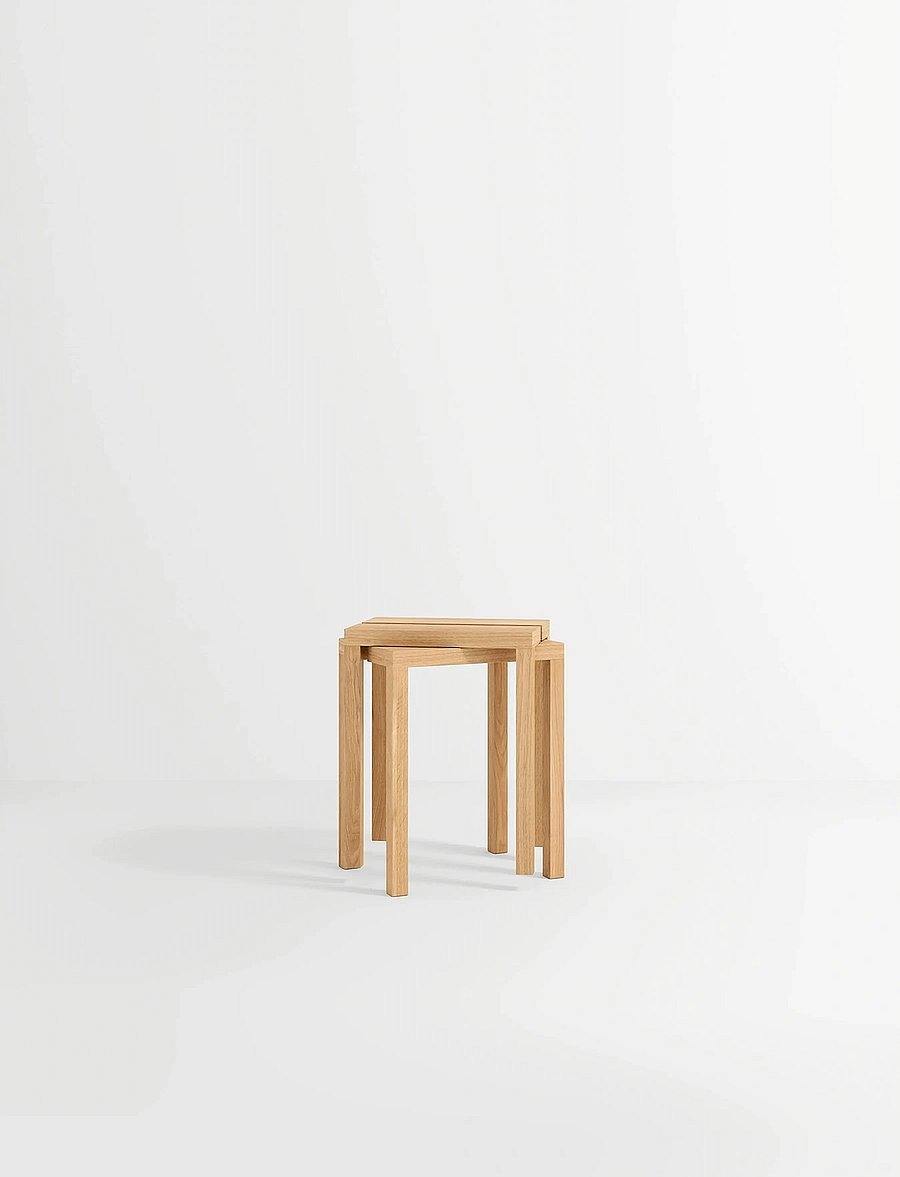 MOEBE - Peg, Stool, Oak (FSC 100%) - hocker & bänke - oak - 5