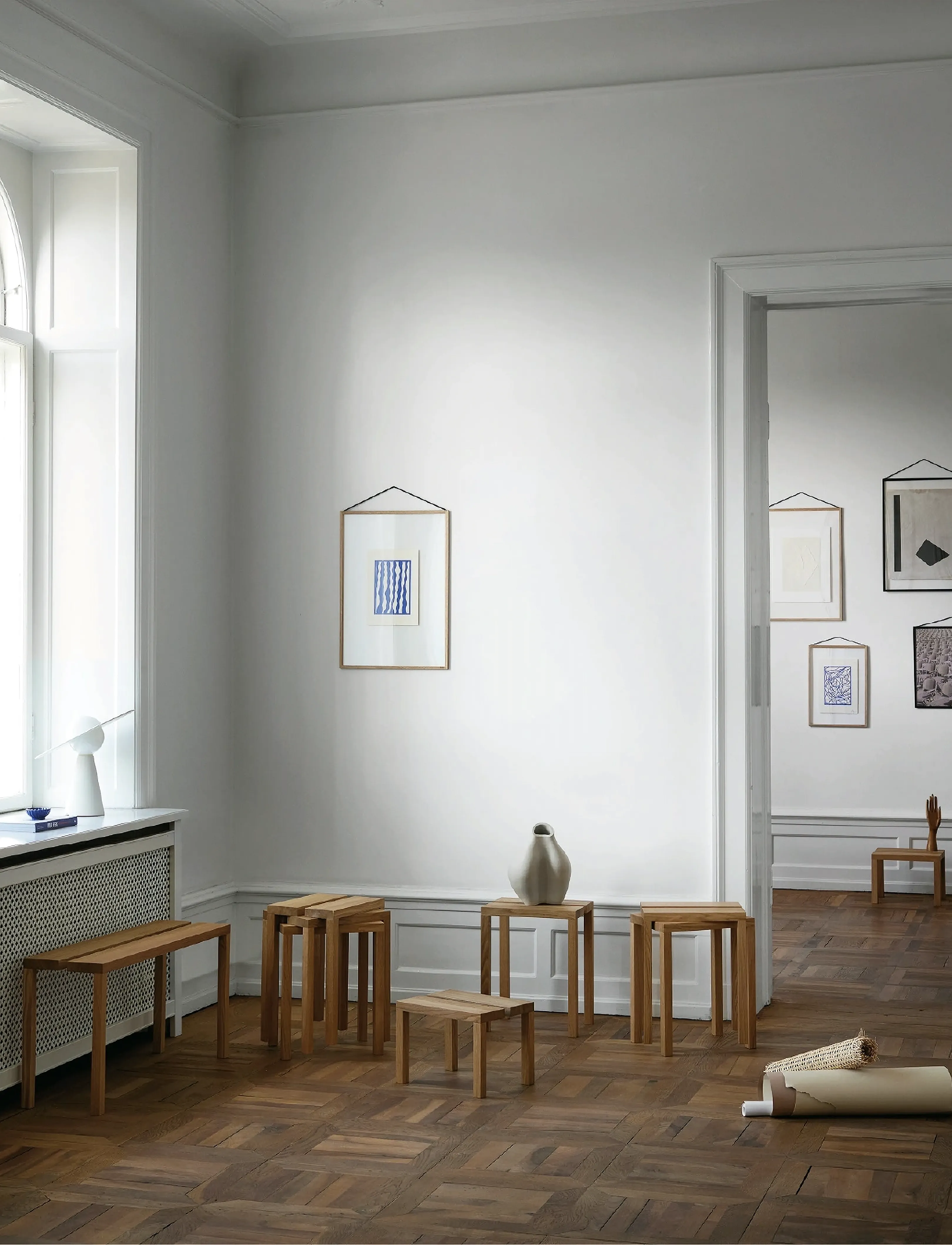 MOEBE Peg, Stepping Stool, Oak (Fsc 100%), One Size, Chairs & Stools - Benches, Homeware