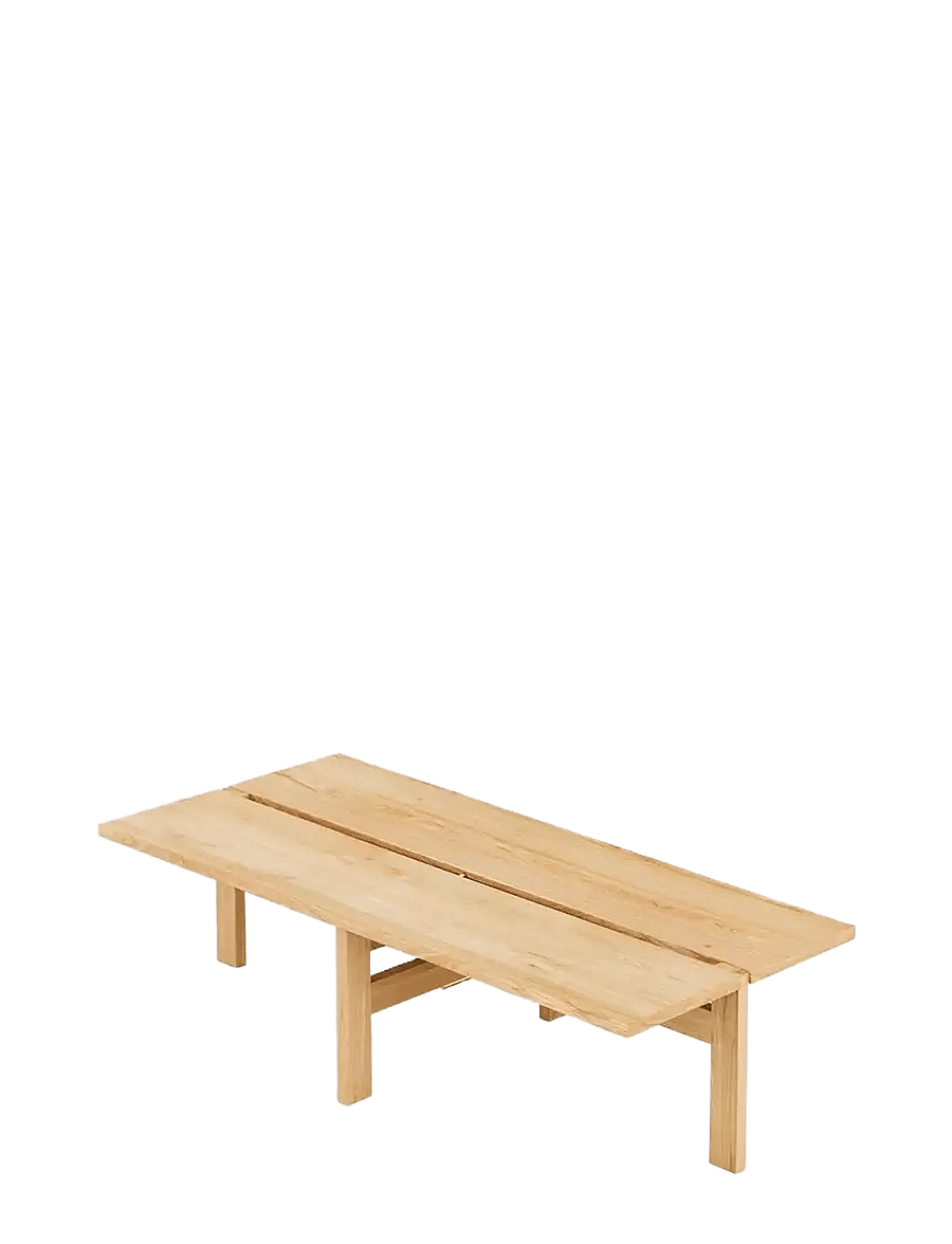 MOEBE - Rectangular Coffee Table, 115 cm, Oak (FSC MIX Credit) - couchtische - oak - 1
