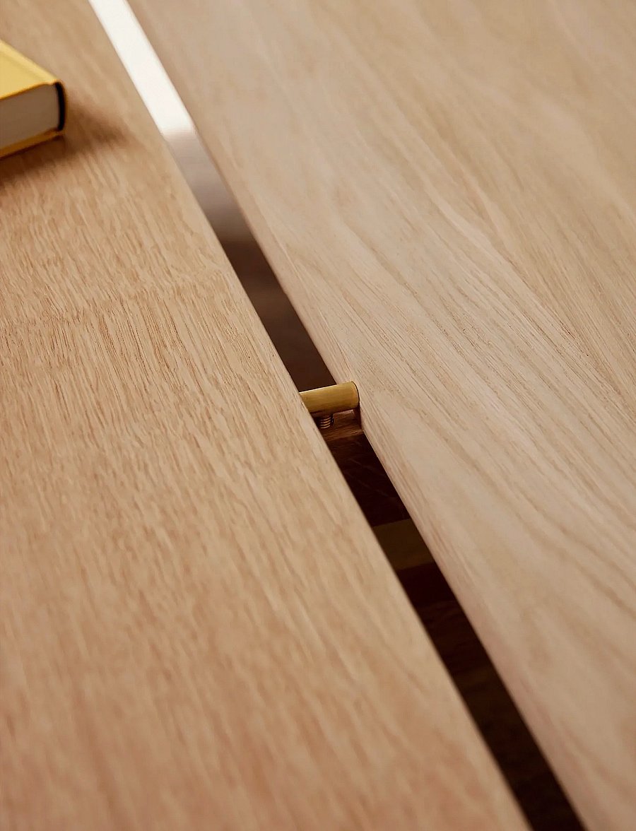 MOEBE - Rectangular Coffee Table, 115 cm, Oak (FSC MIX Credit) - couchtische - oak - 4
