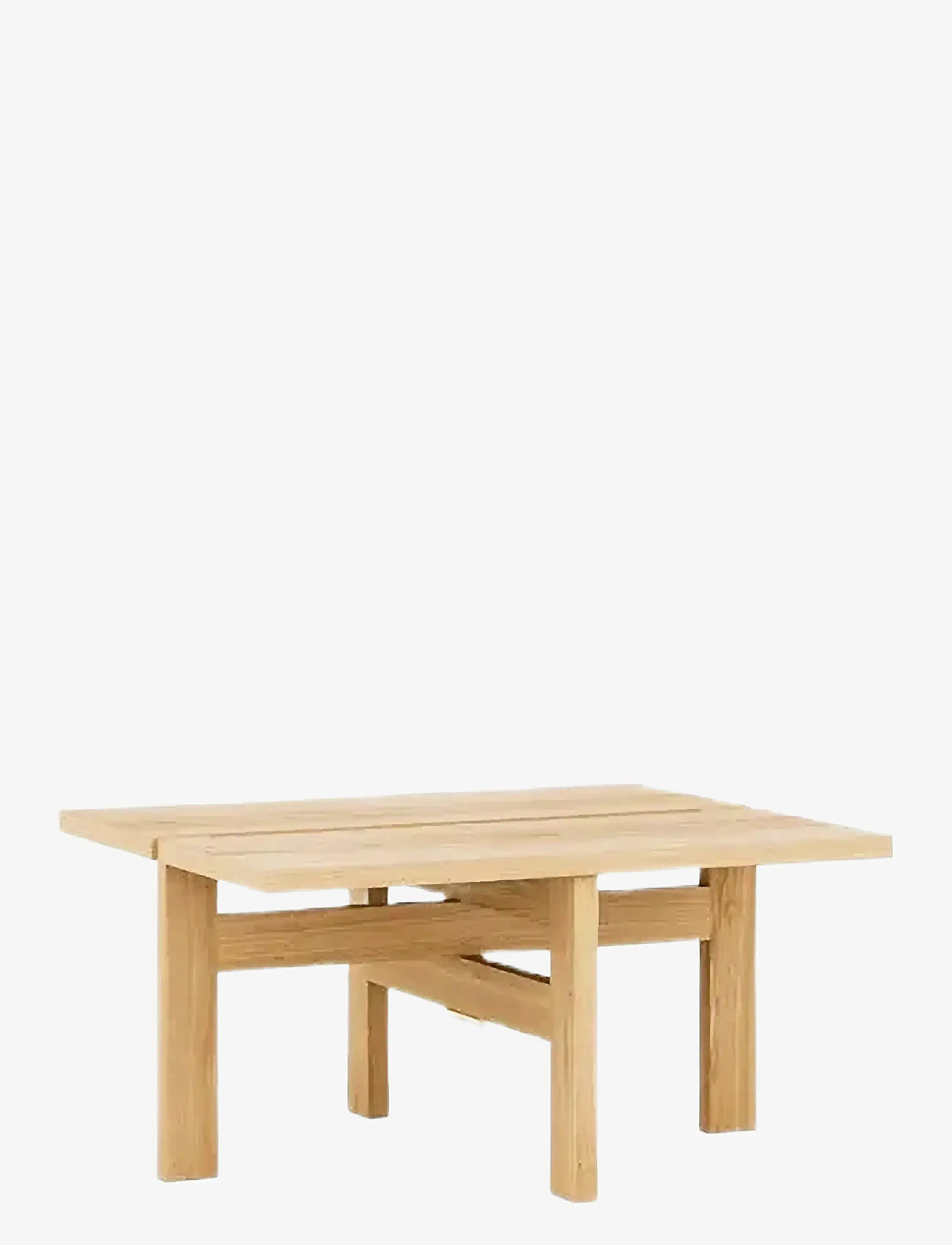 MOEBE - Rectangular Coffee Table, 60 cm, Oak (FSC MIX Credit) - soffbord - oak - 2