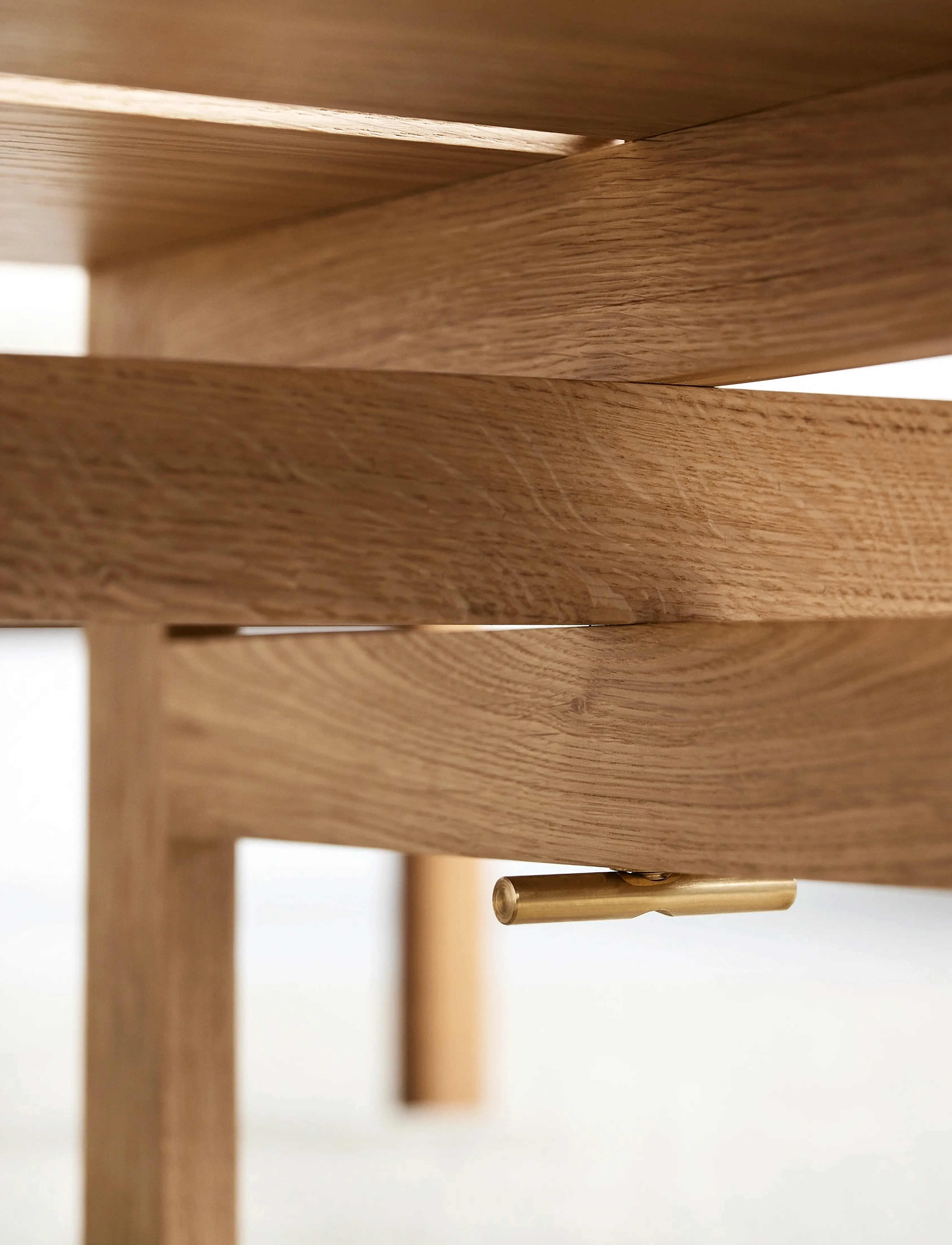 MOEBE - Rectangular Coffee Table, 60 cm, Oak (FSC MIX Credit) - stoliki kawowe - oak - 3