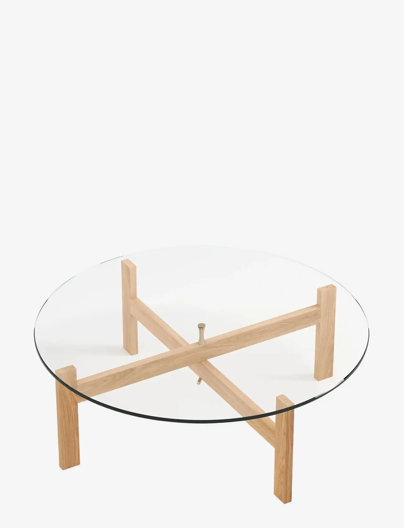 MOEBE - Round Coffee Table, 88 cm, Oak (FSC 100%) - sofaborde - oak - 2