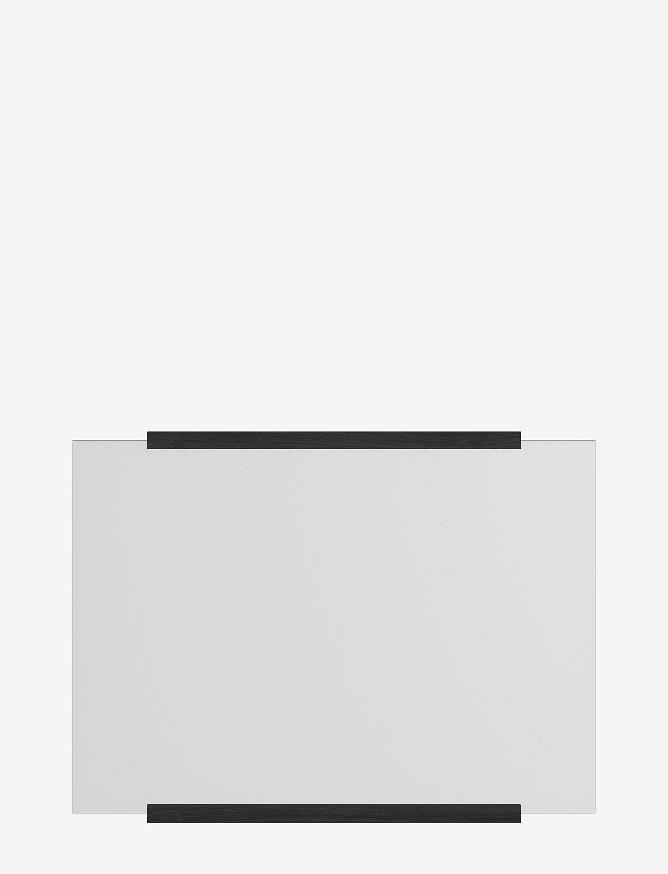 MOEBE - RECT. WALL MIRROR - vægspejle - black - 1