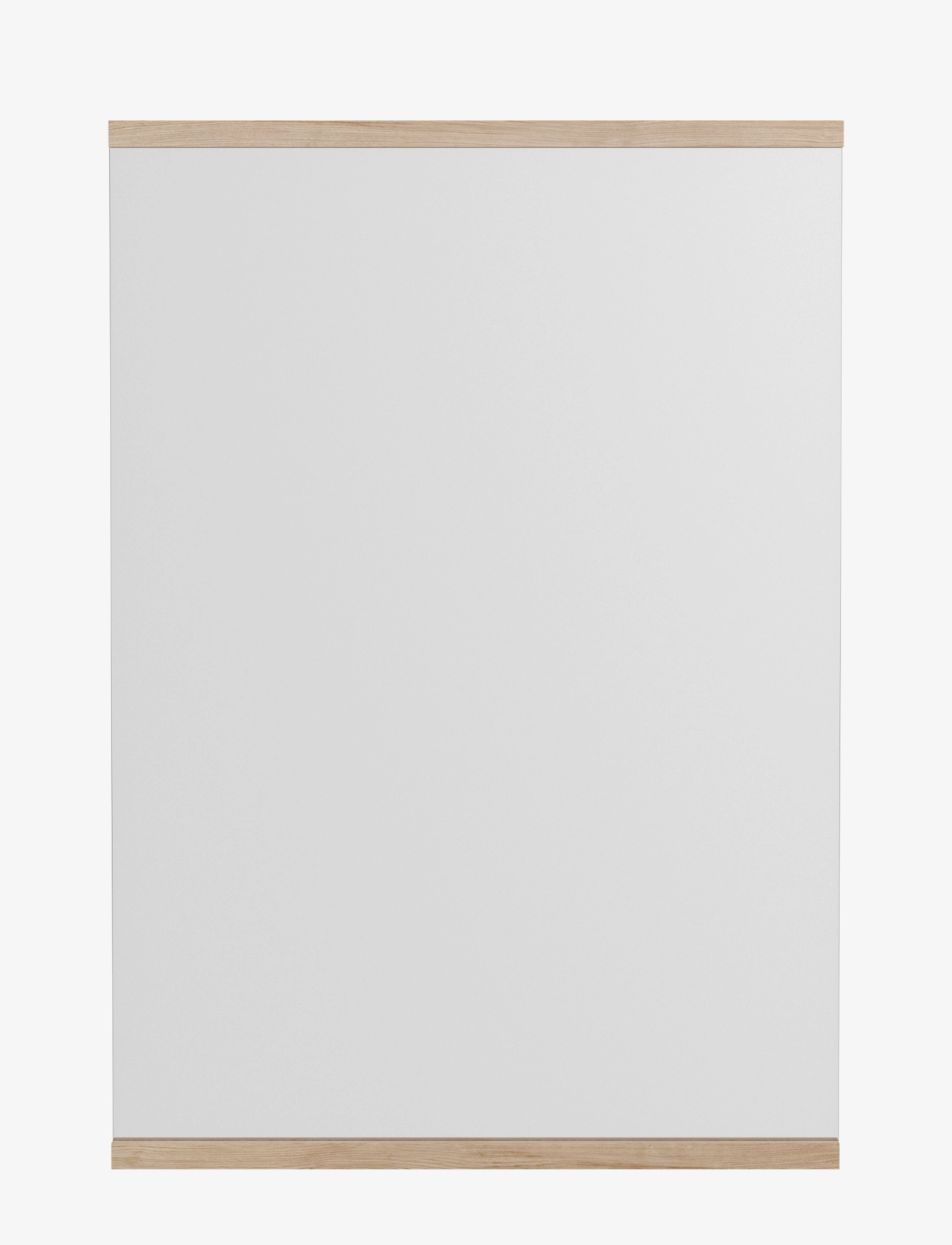 MOEBE Rectangular Wall Mirror, 50X70, Oak (Fsc 100%), 50X71.9 cm x 71.9, Mirrors, Braun - Homeware